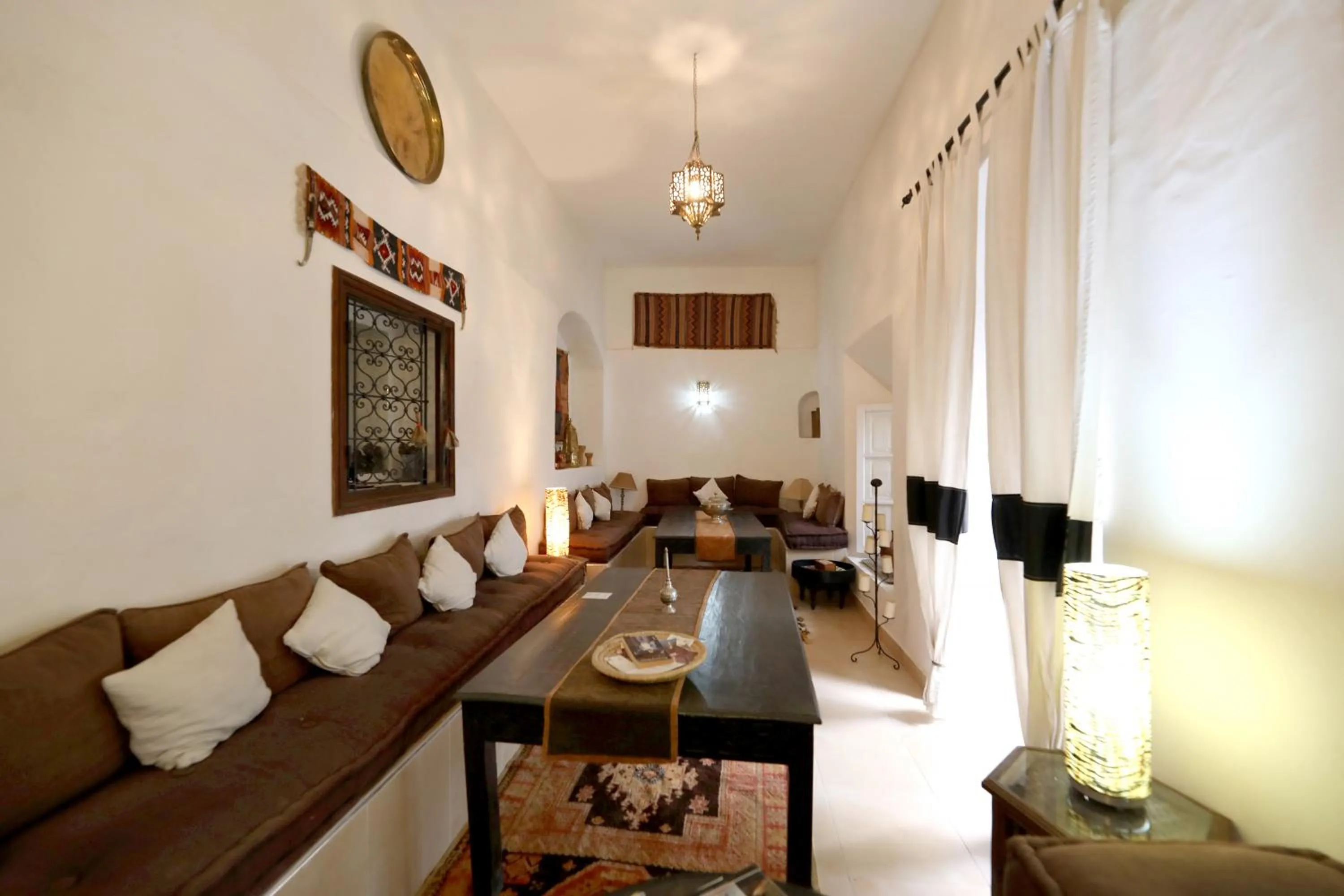 Living room in Riad Noor Charana