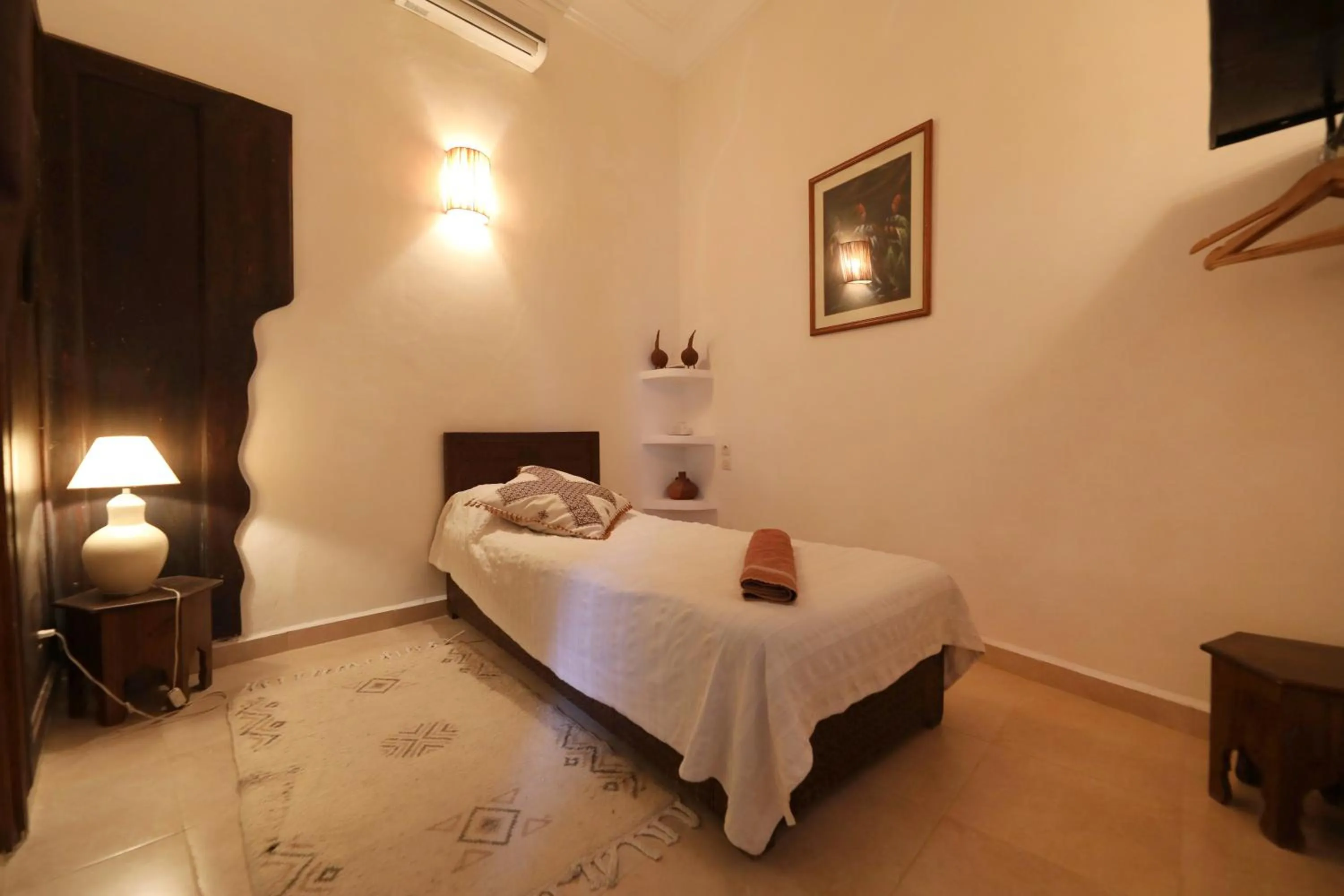 Bed in Riad Noor Charana