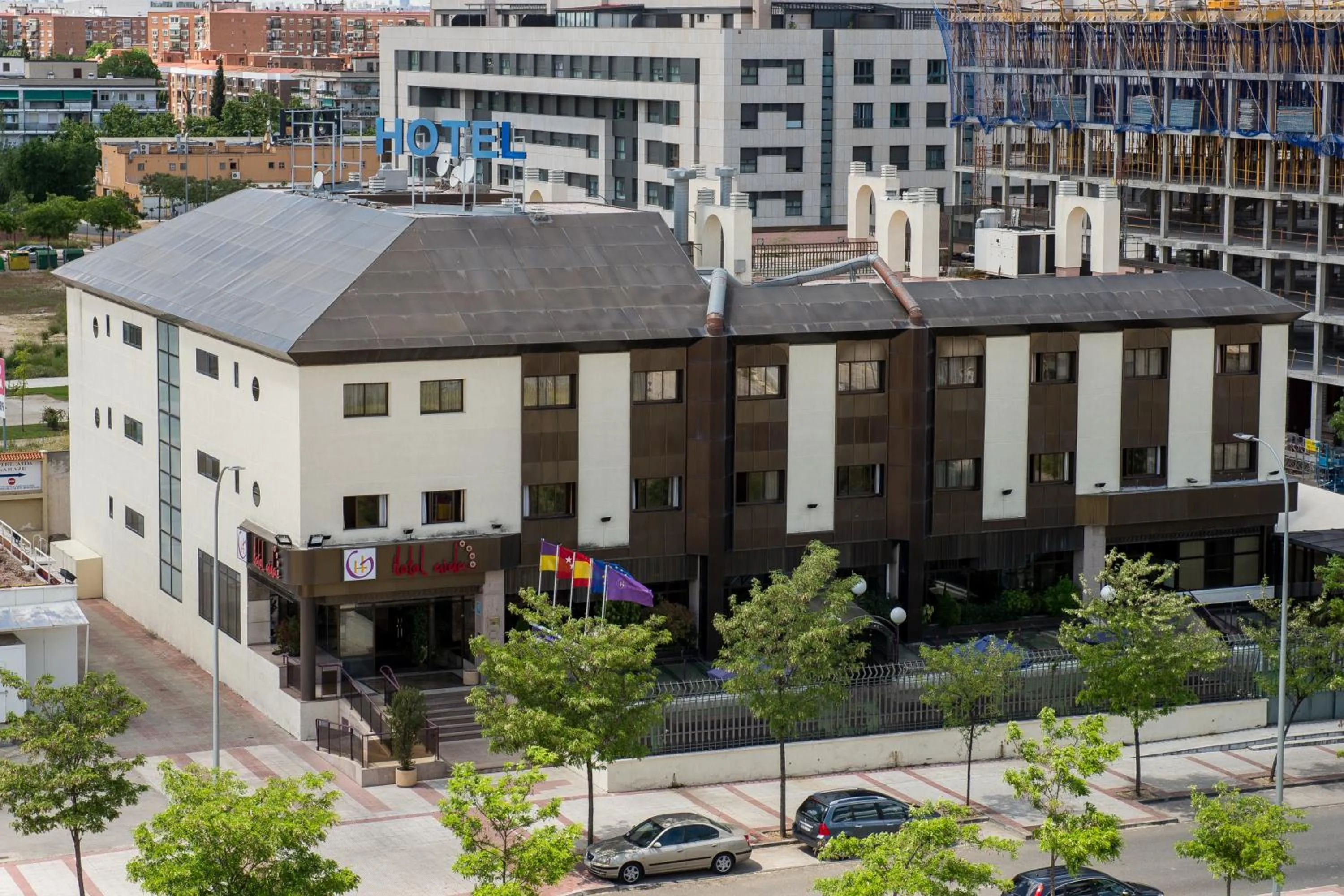 Property building in Hotel Aida