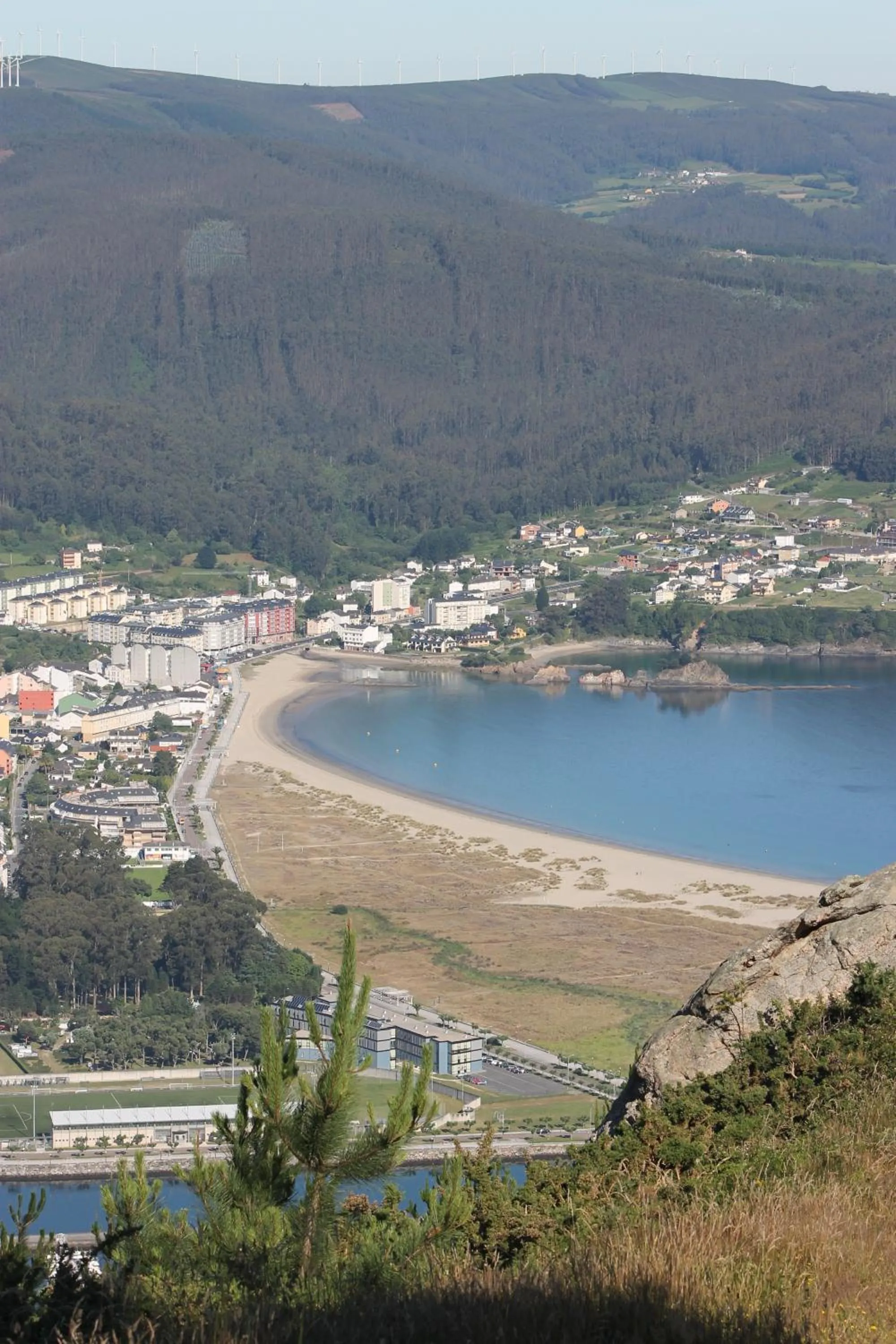 Beach in Duerming Park Viveiro
