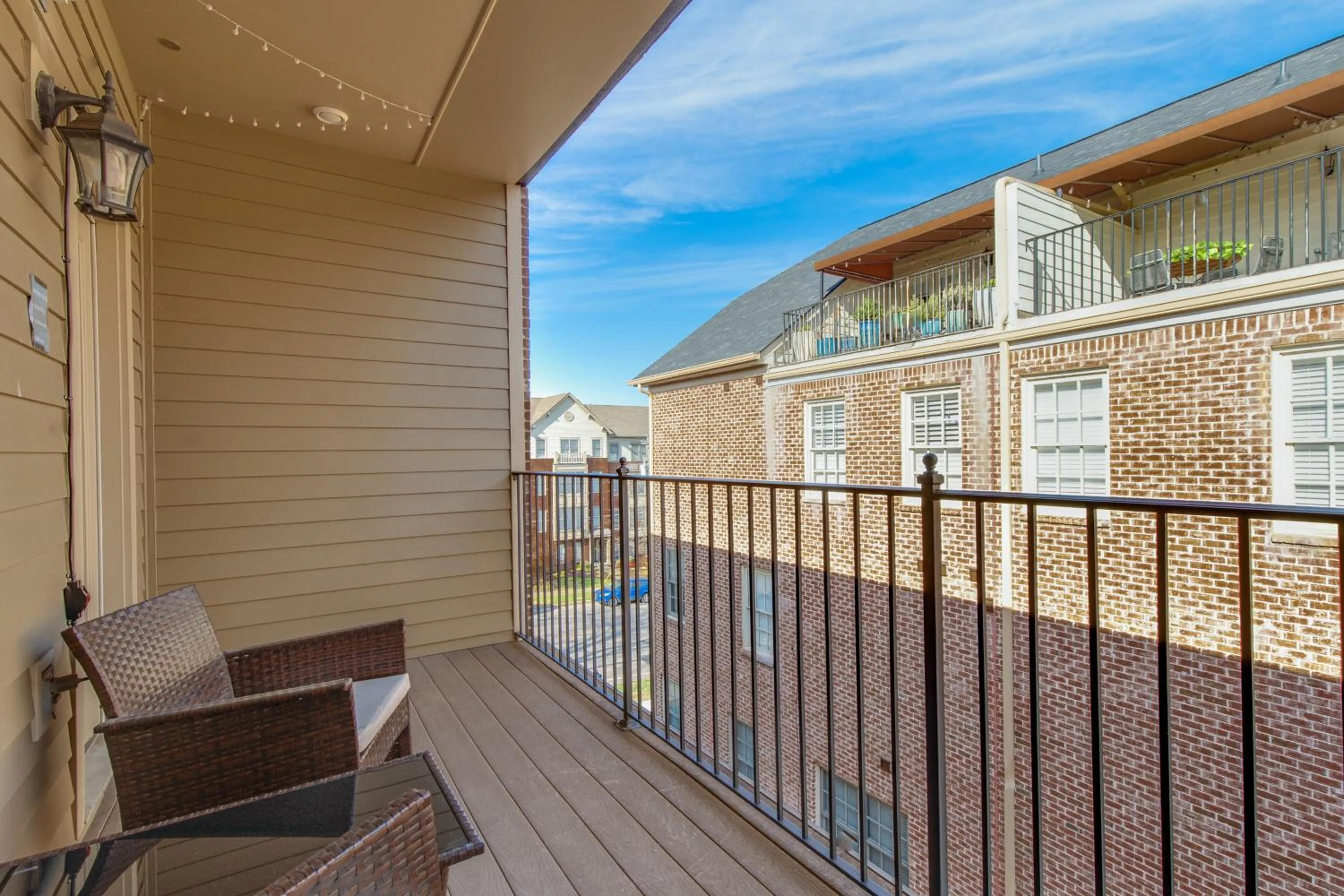 Patio in Stunning West end Condo - close to everything Nashville has to offer!