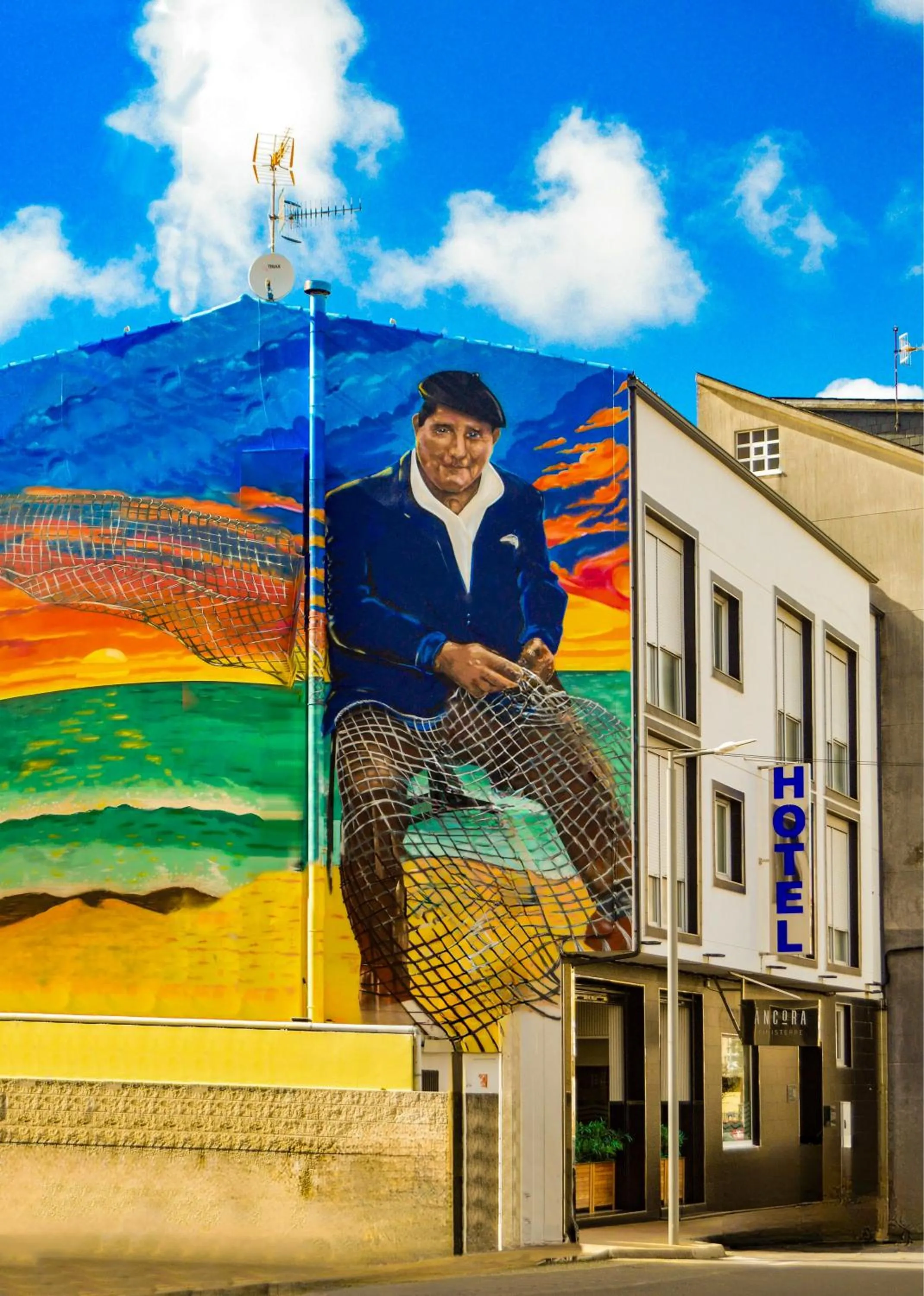 Property building in Hotel Ancora