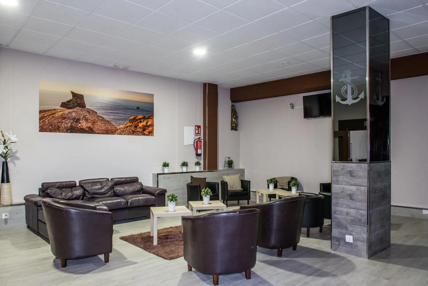 Lobby or reception in Hotel Ancora