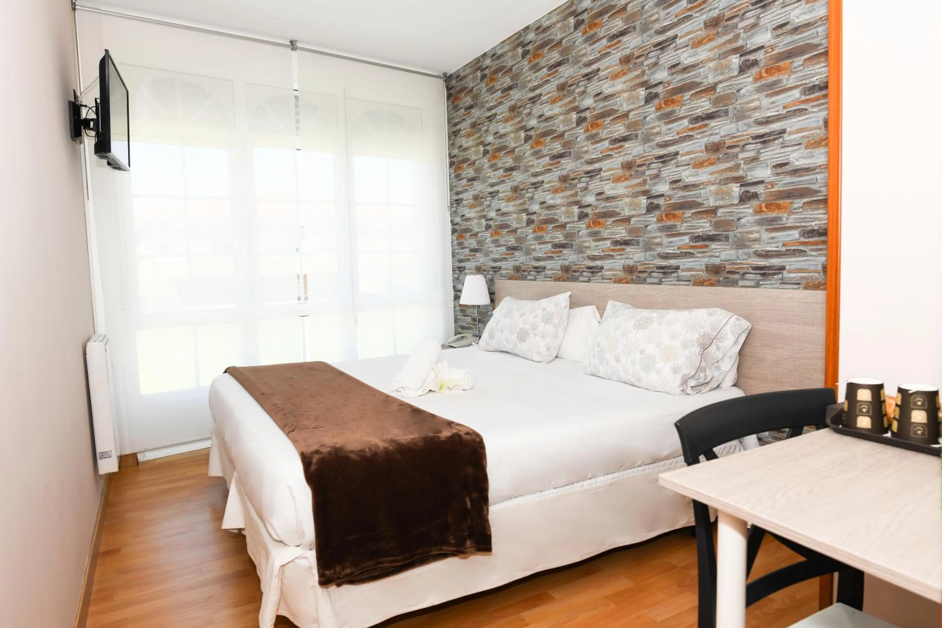 Bedroom, Bed in Hotel Ancora