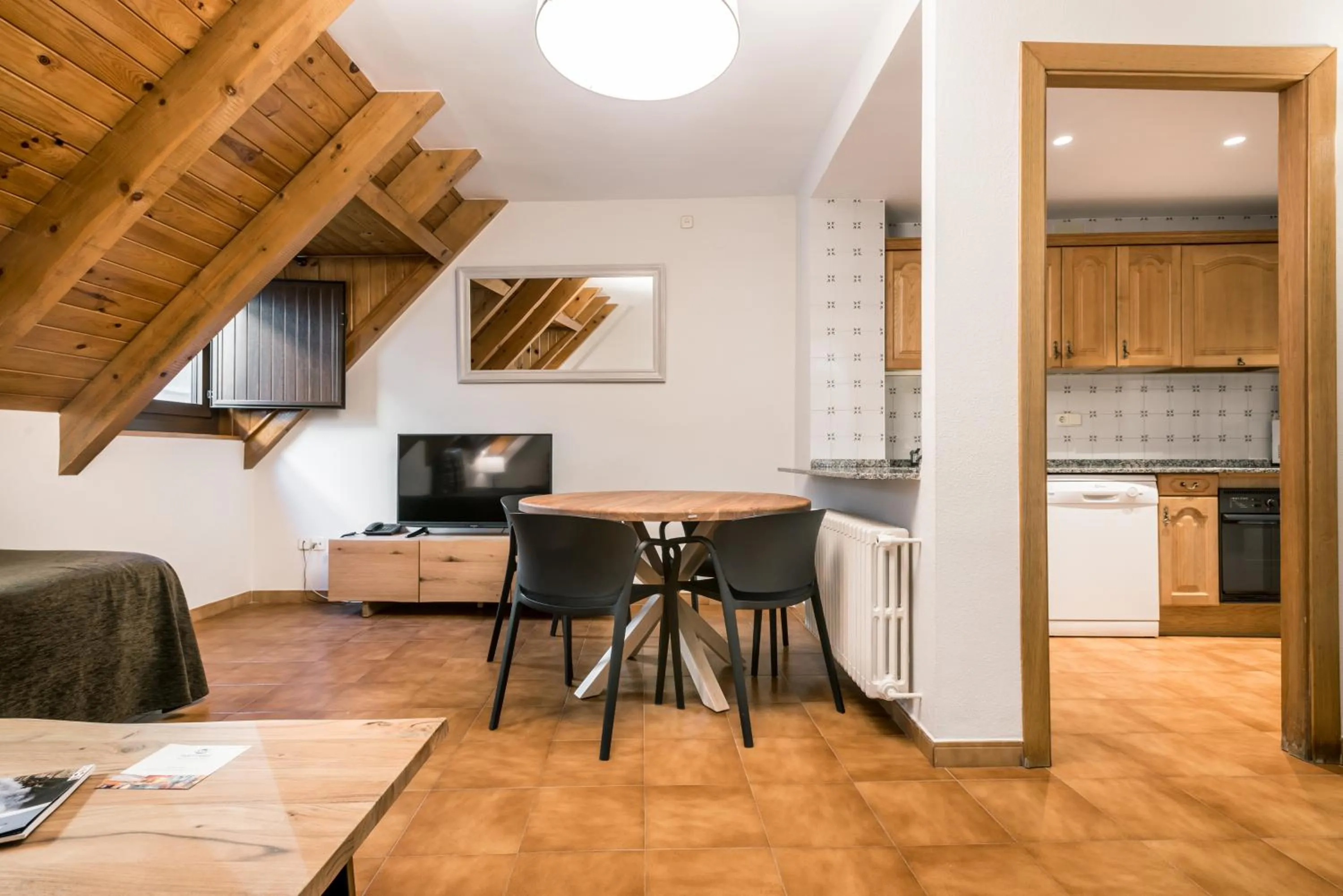 TV and multimedia in Riu Nere Mountain Apartments