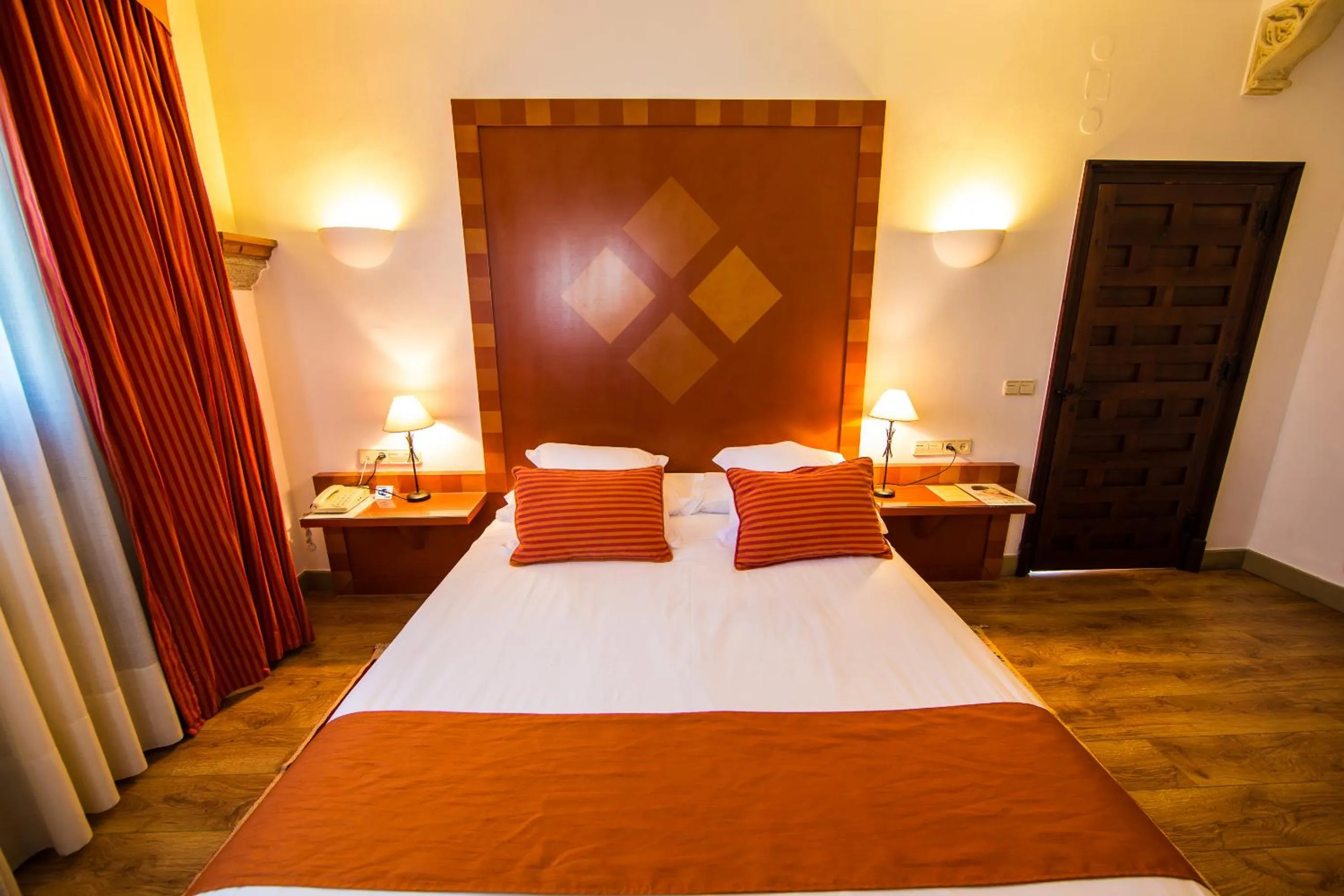 Bed in Hotel Hacienda del Cardenal