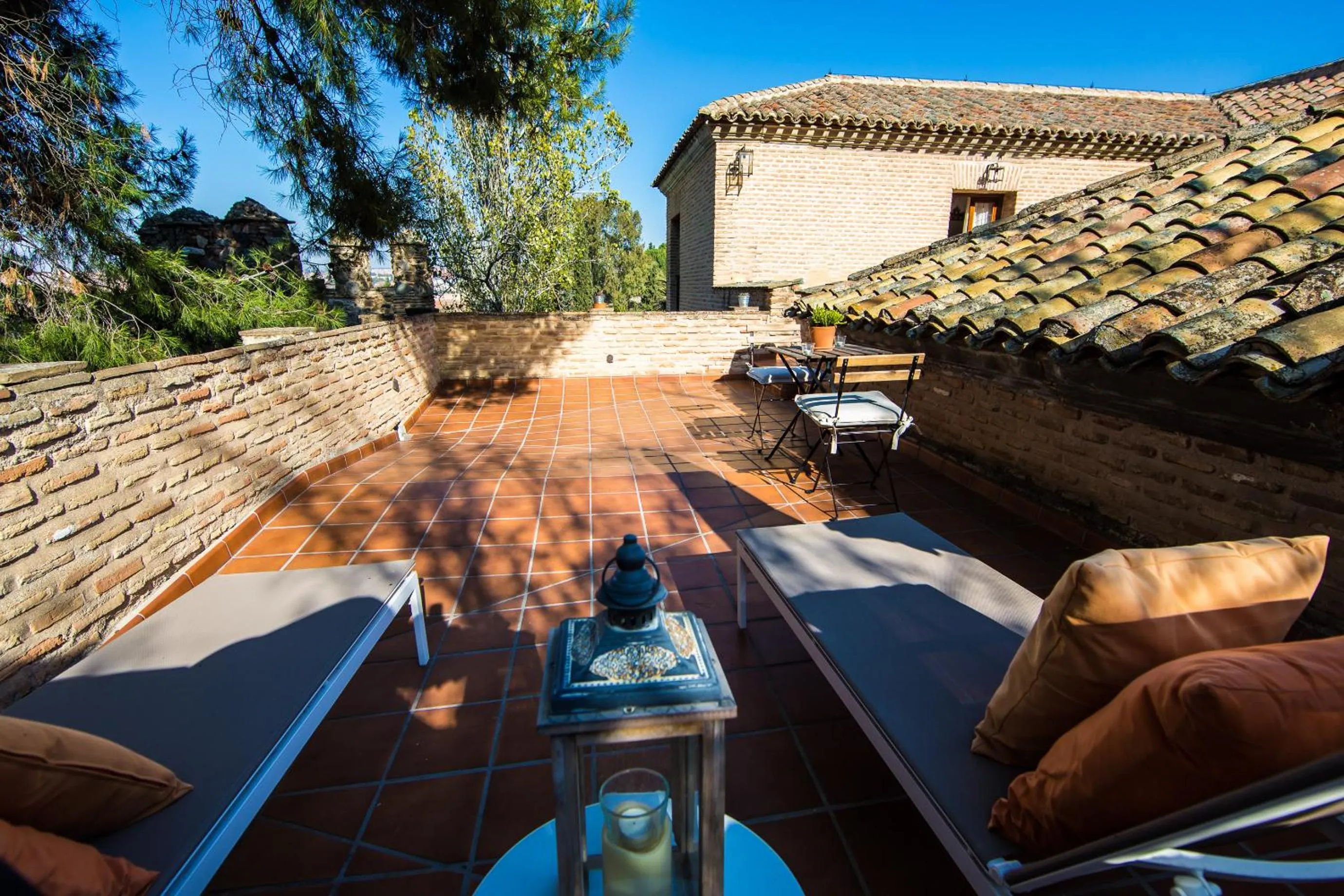 Patio in Hotel Hacienda del Cardenal