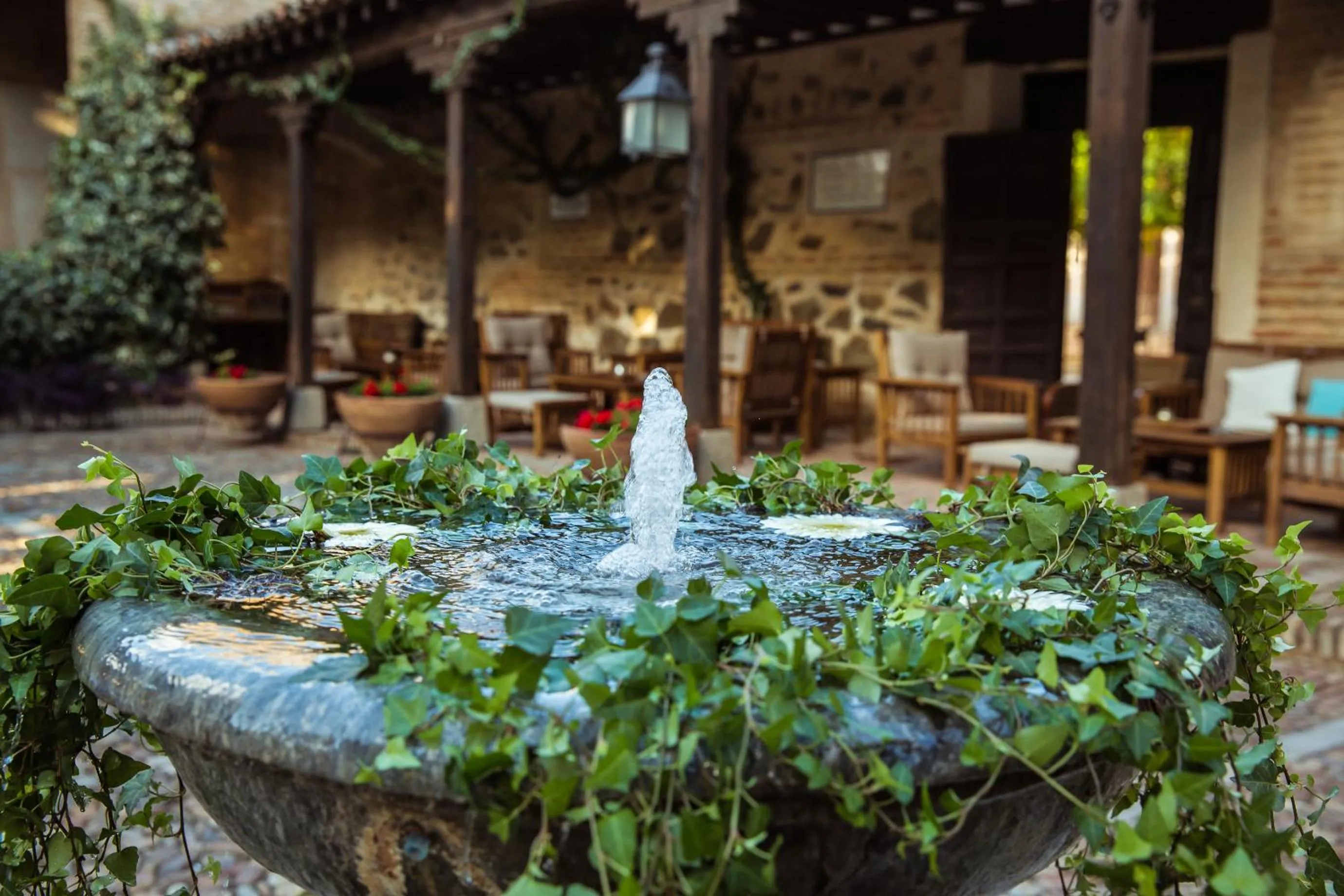 Decorative detail in Hotel Hacienda del Cardenal