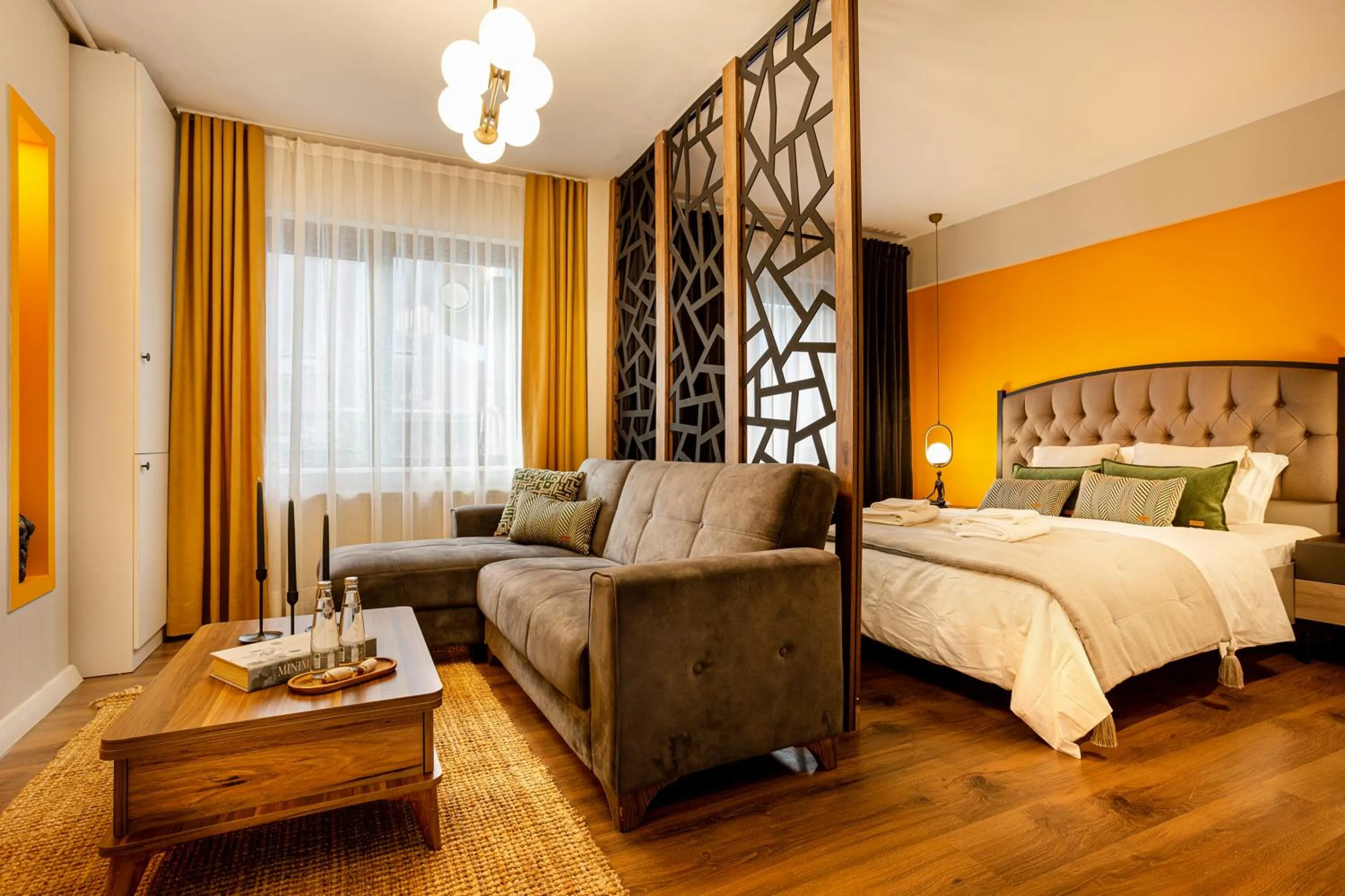 Living room in Port Galata Suites