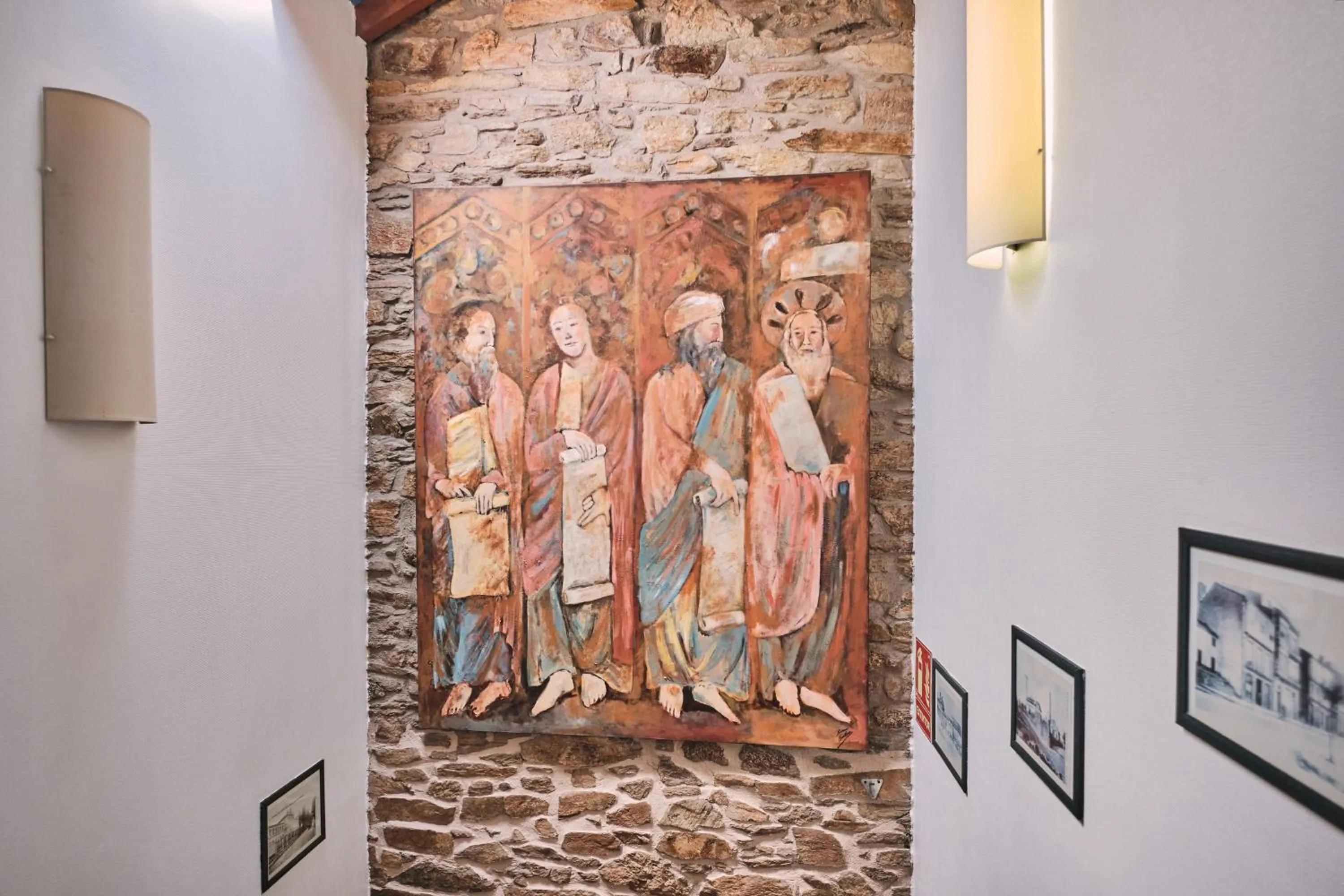 Decorative detail in Hotel Entrecercas