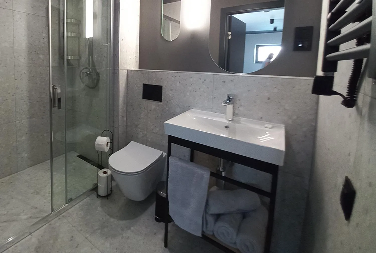 Shower in Apartamenty Między Mostami