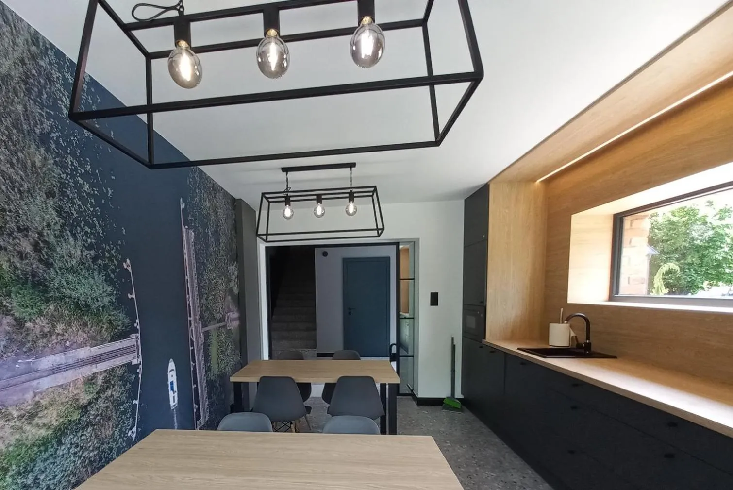 Kitchen or kitchenette in Apartamenty Między Mostami