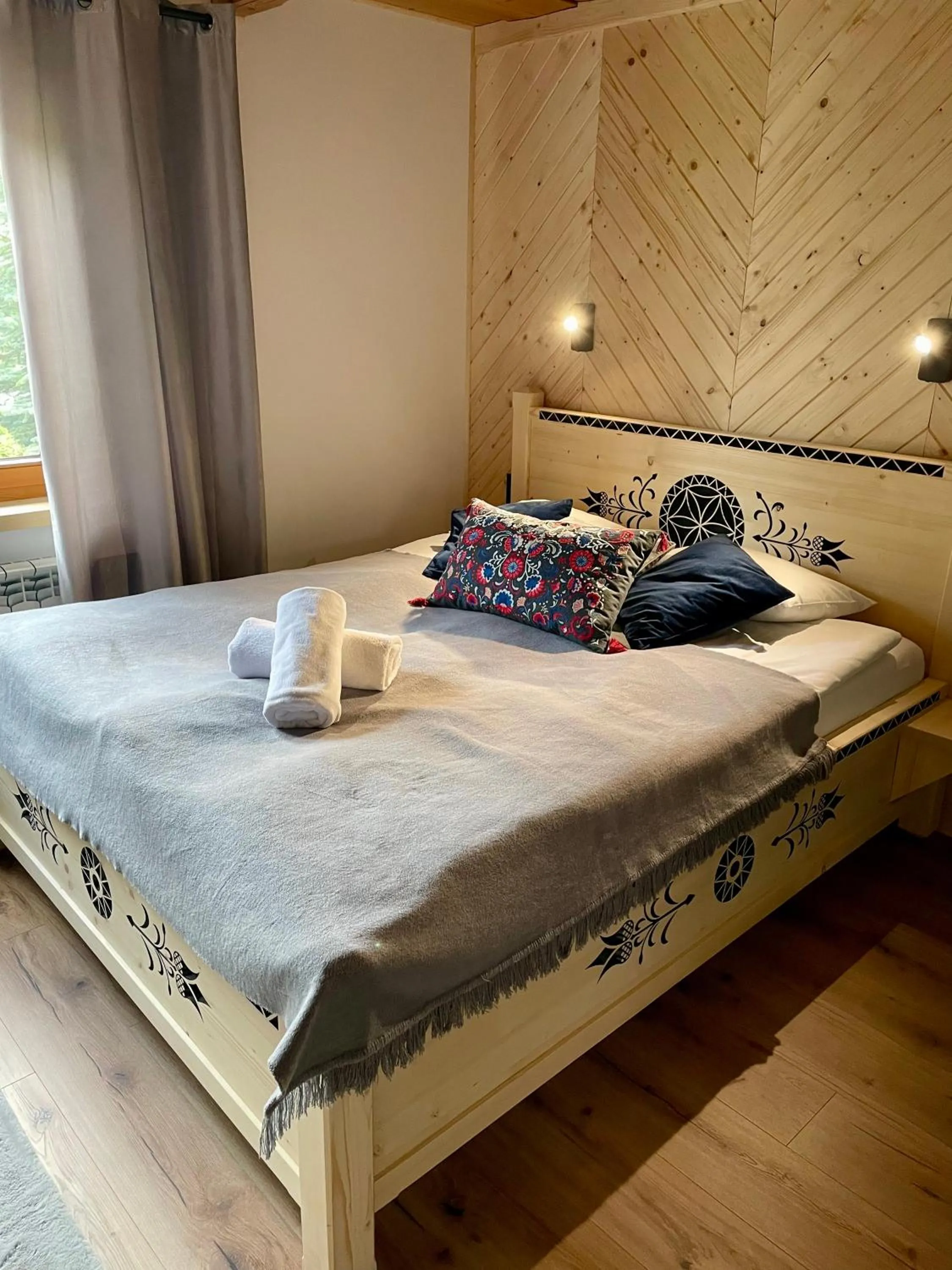 Bedroom, Bed in Apartament Stryszek Alpinistyczny