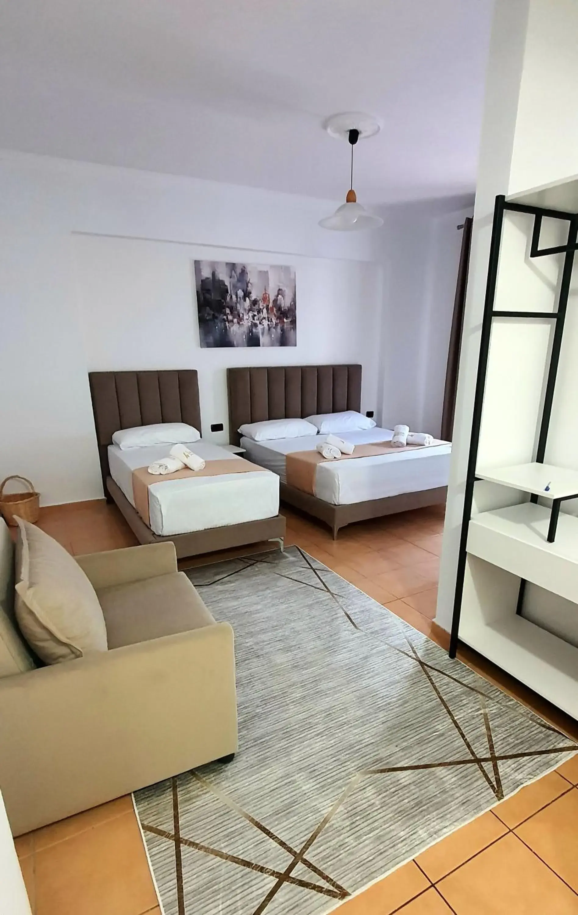 Comfort Triple Room in Hotel de Ksamil Comfort Triple Room in Hotel de Ksamil