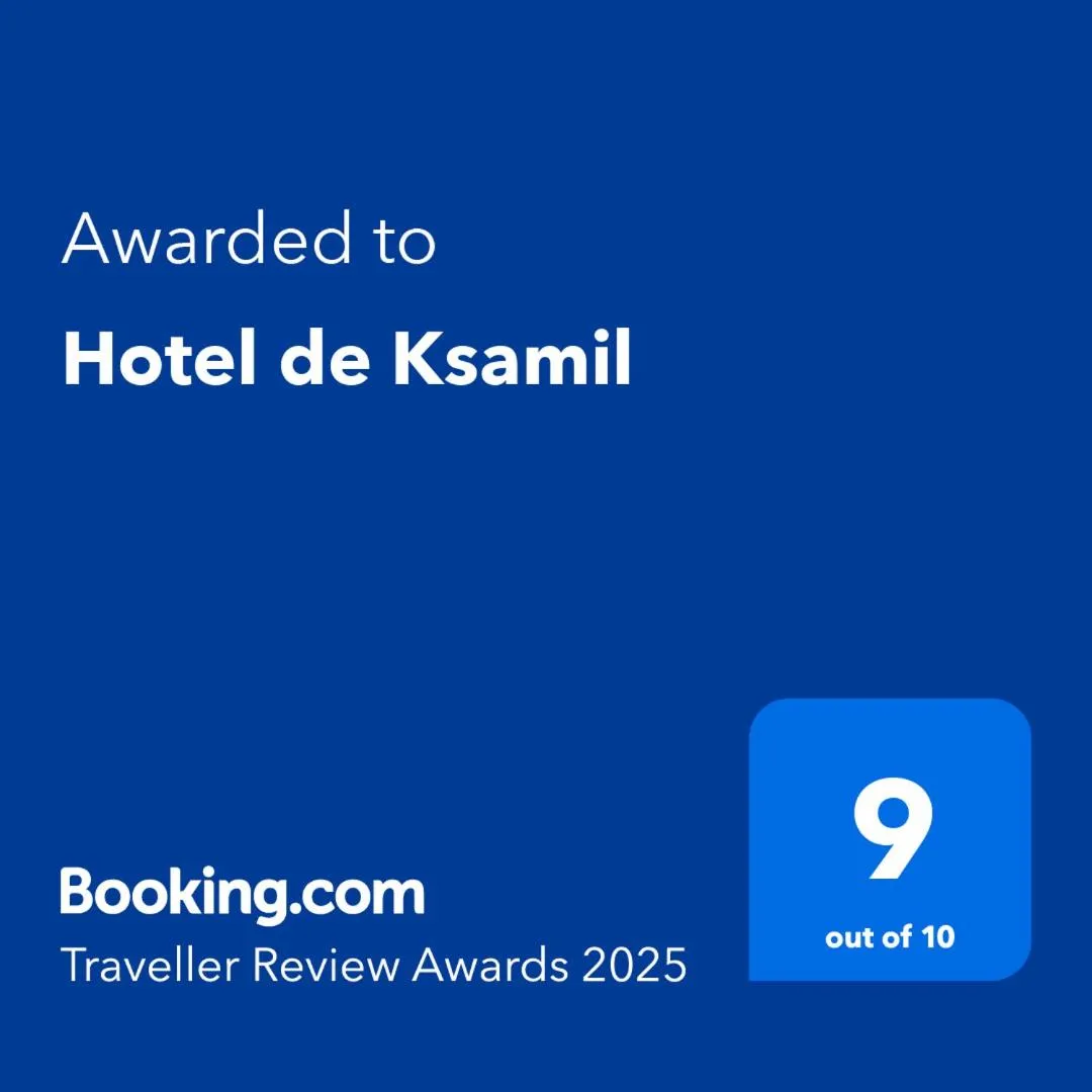 Logo/Certificate/Sign in Hotel de Ksamil