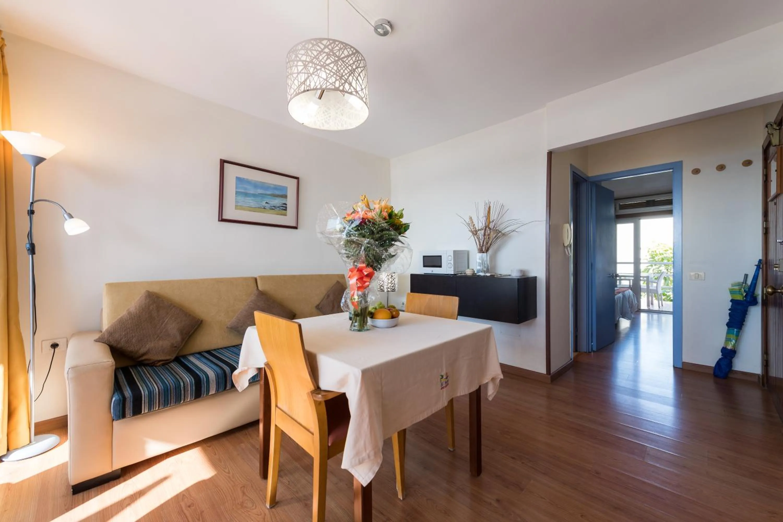 Living room in Apartamentos El Paseo