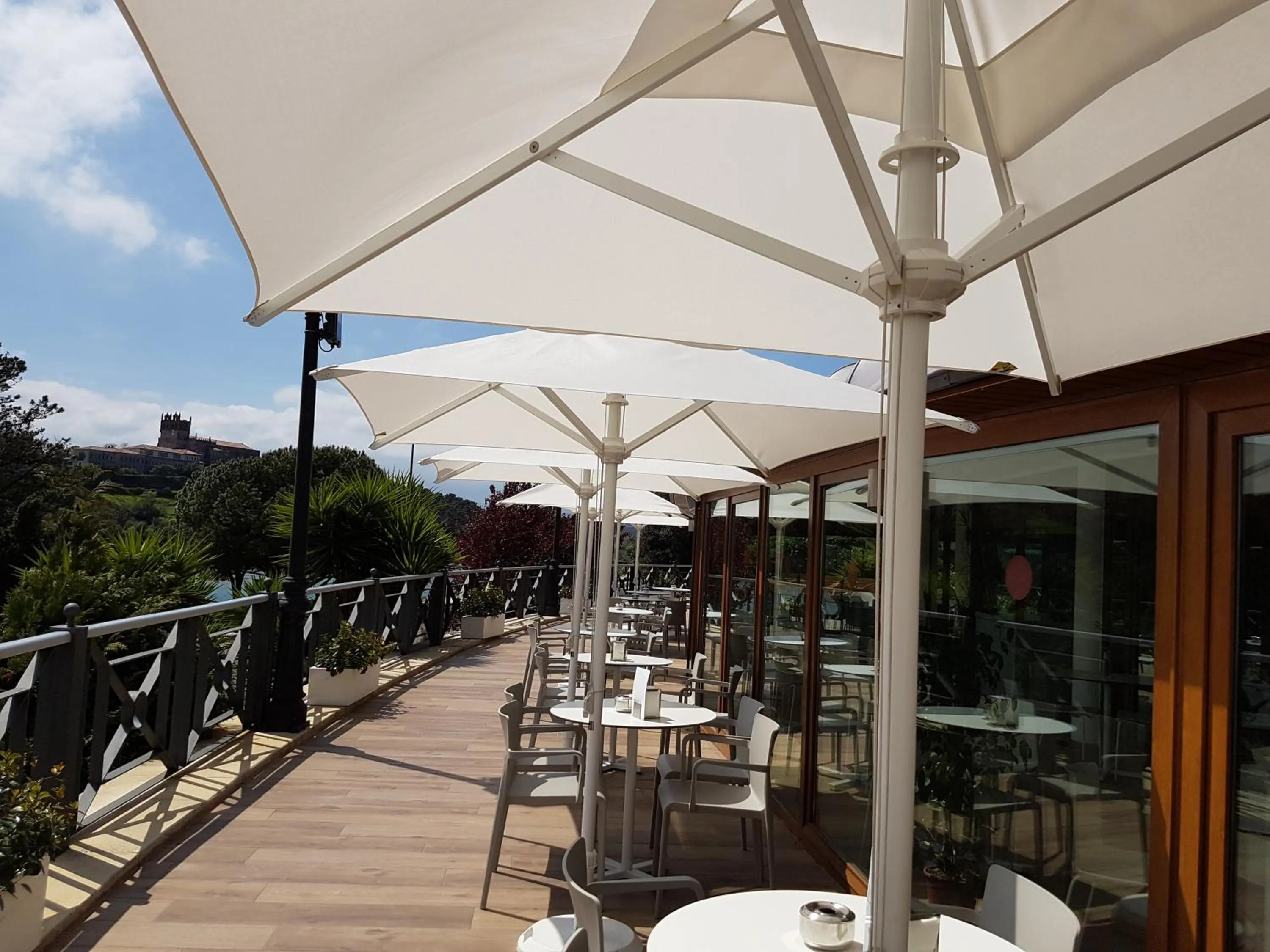 Balcony/Terrace in Hotel Faro de San Vicente