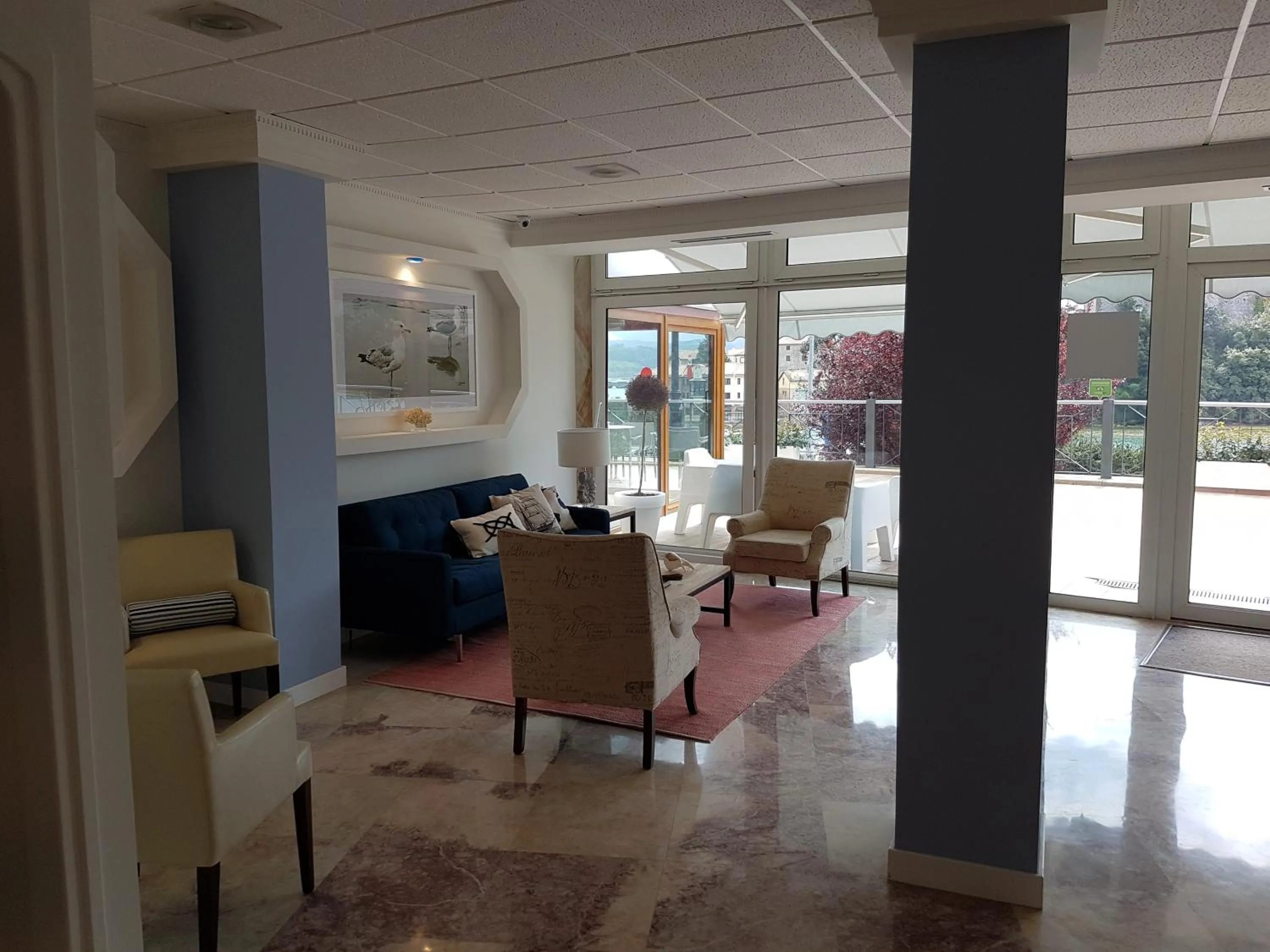 Lobby or reception in Hotel Faro de San Vicente