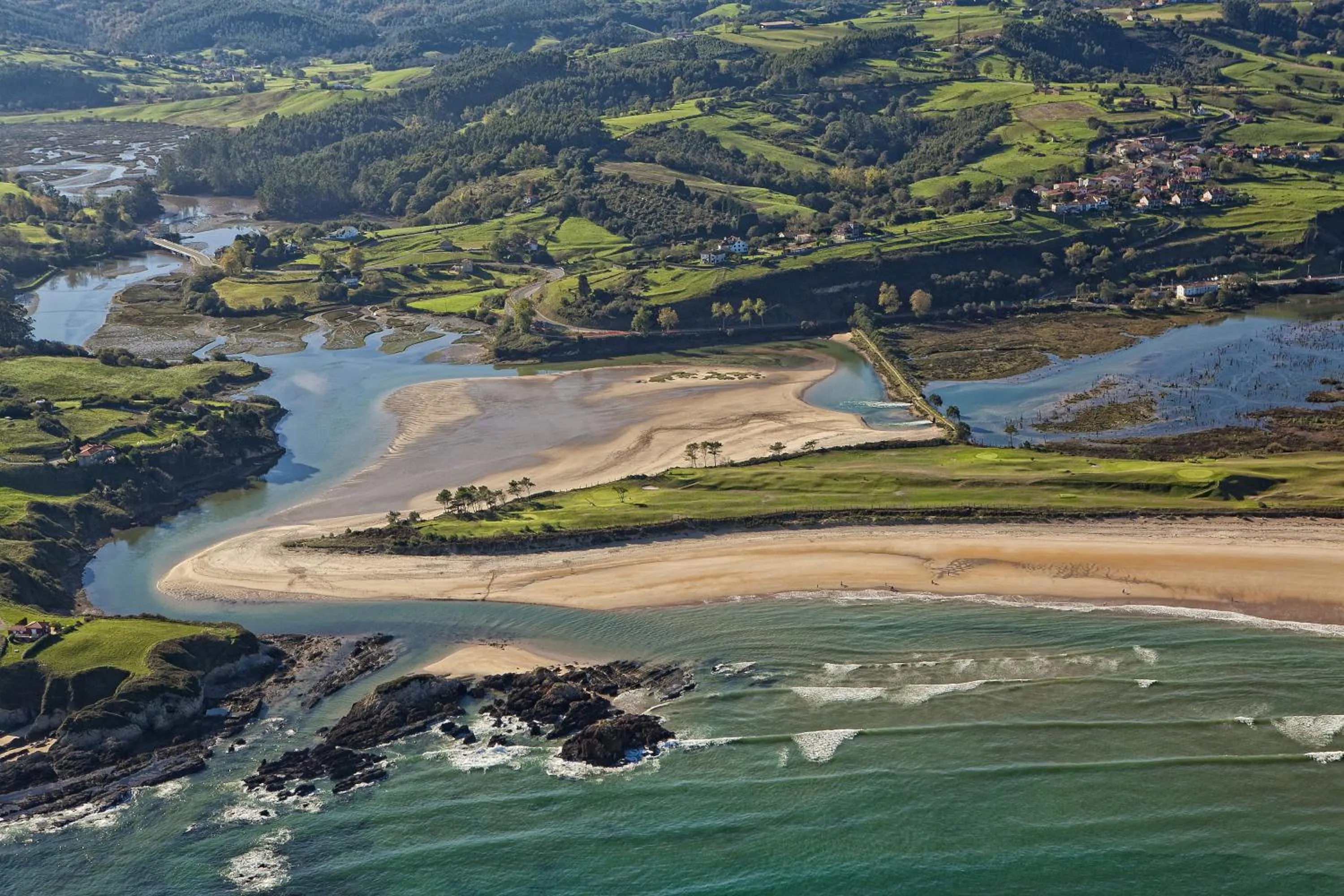 Natural landscape in Hotel Faro de San Vicente