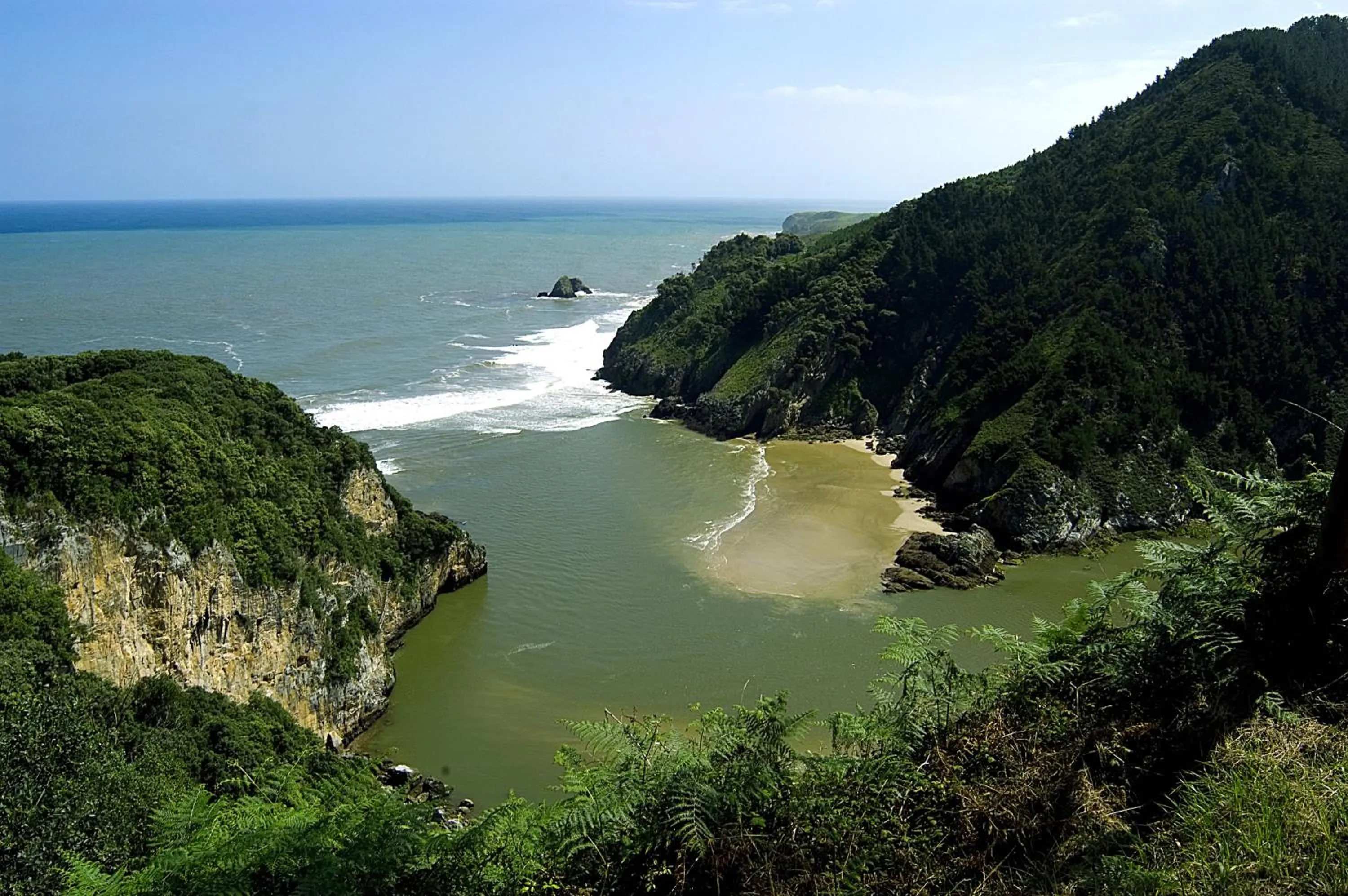 Beach in Hotel Faro de San Vicente