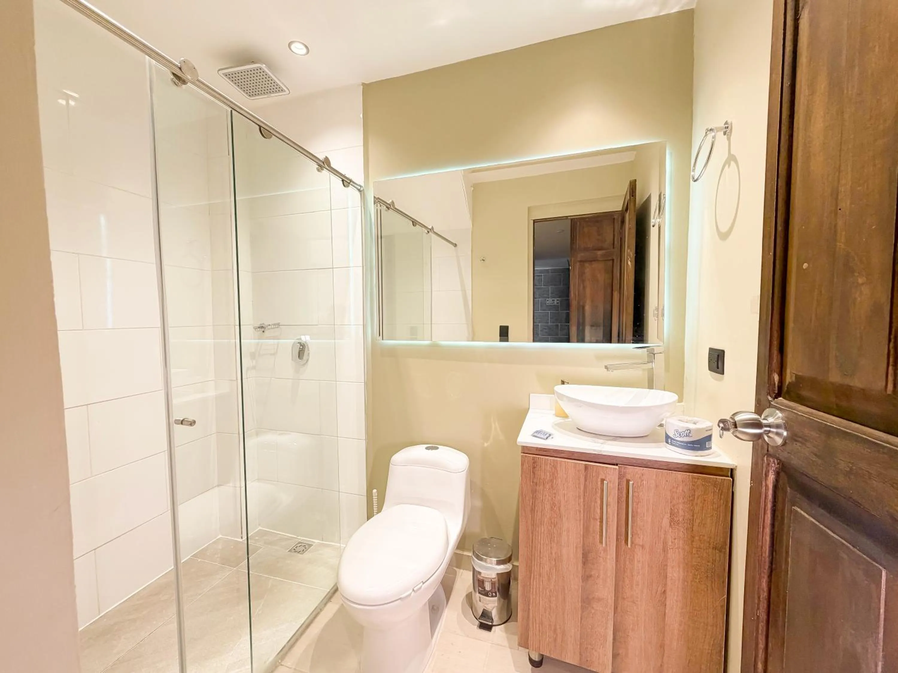 Toilet in Hotel Recuerdos de mi Tierra El Poblado Provenza