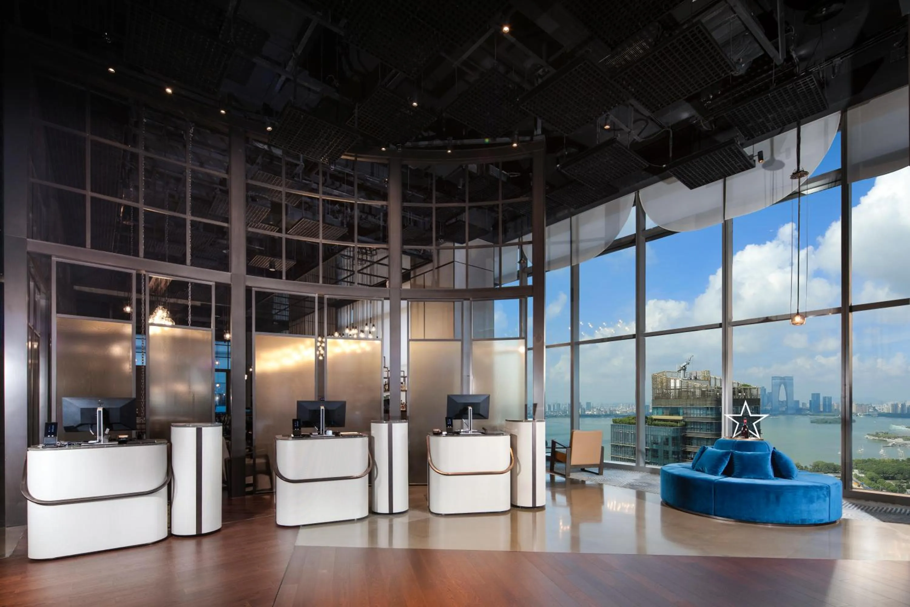Lobby or reception in M Social Hotel Suzhou