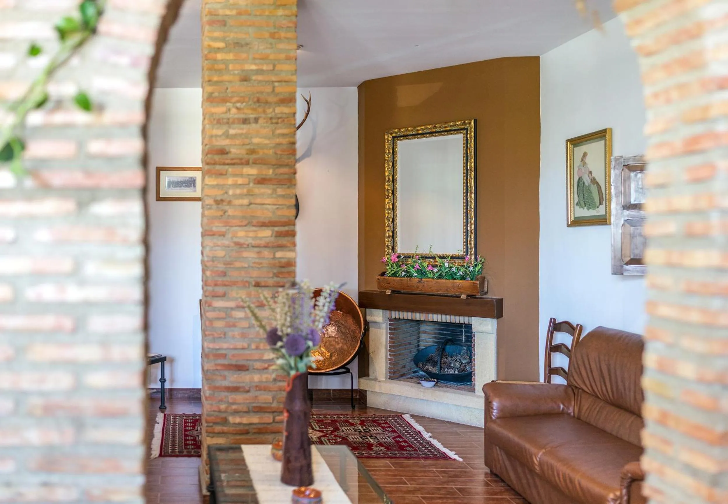 Lobby or reception in Cortijo De Tajar