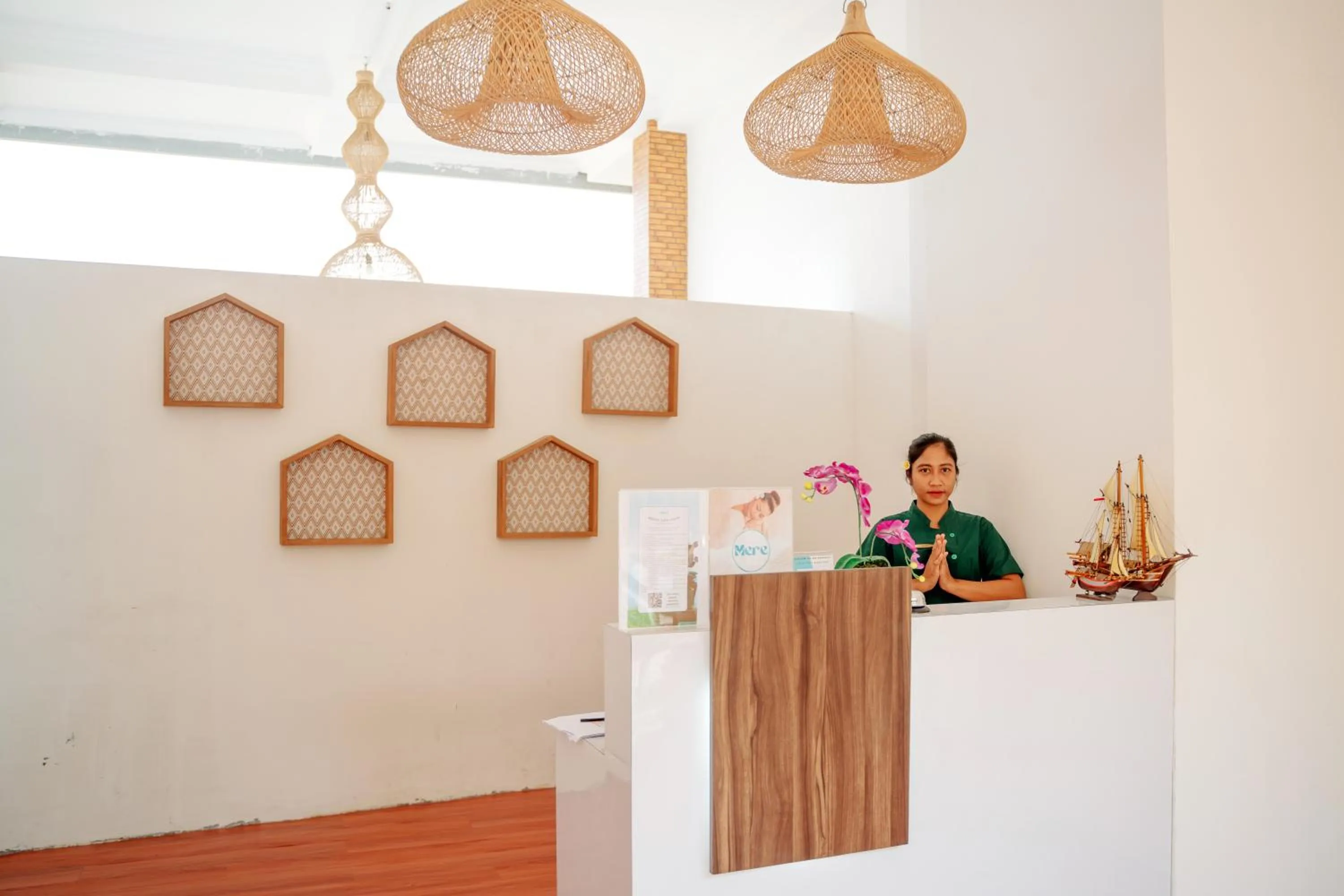 Lobby or reception in Mere Sea View Penida