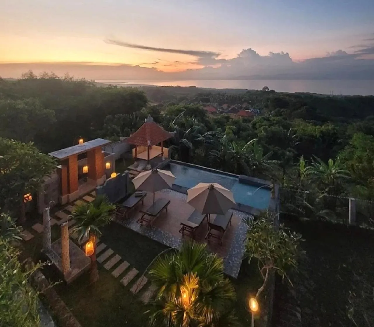 Natural landscape in Mere Sea View Penida