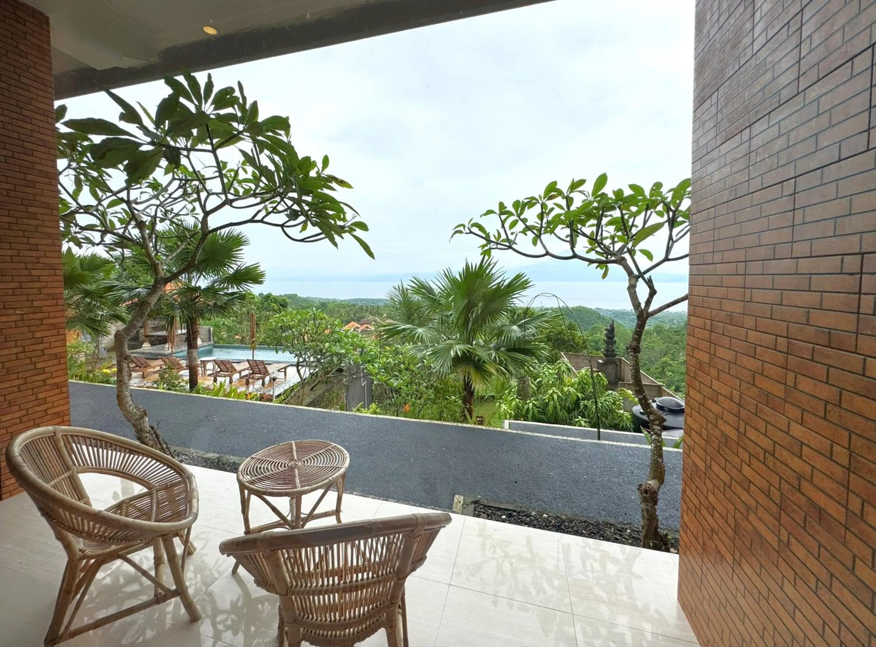 Balcony/Terrace in Mere Sea View Penida