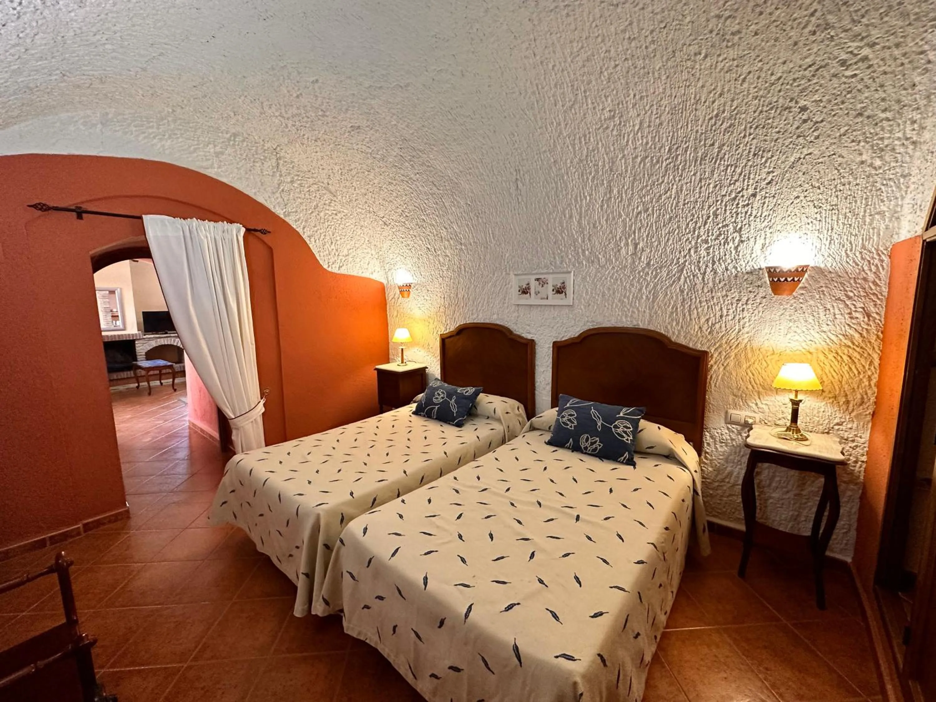 Bedroom, Bed in Cuevas La Granja
