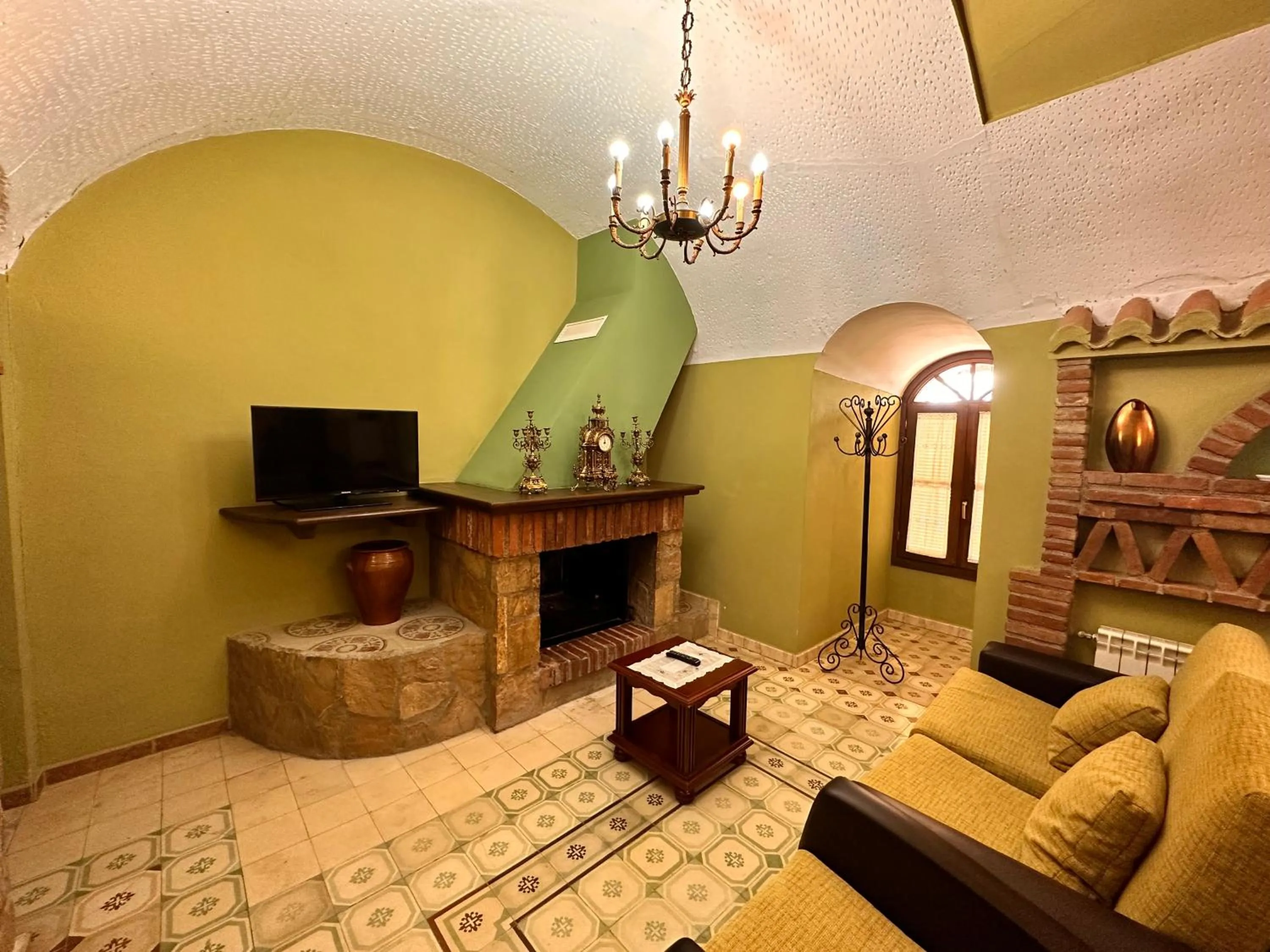 Seating area in Cuevas La Granja