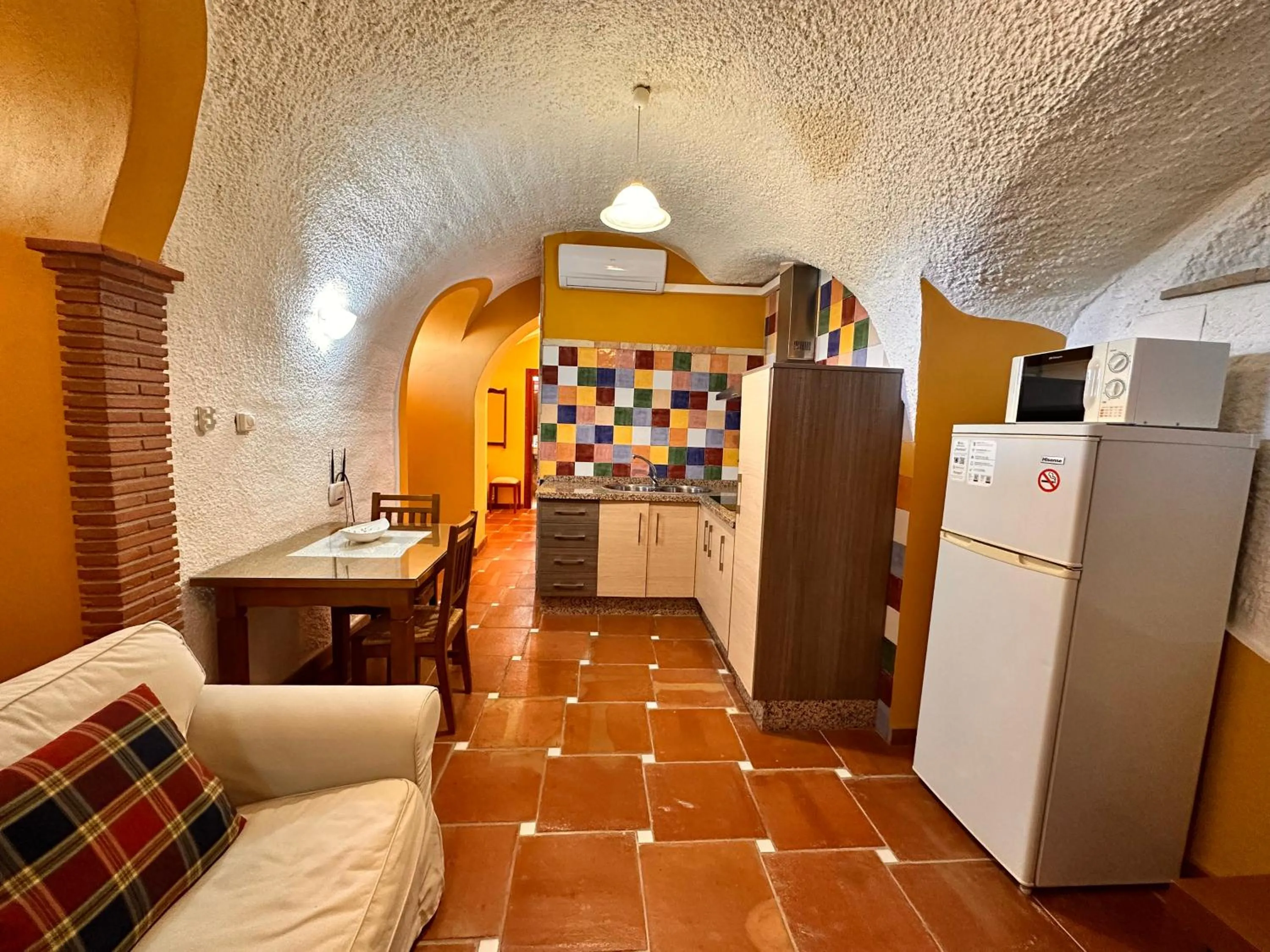 Kitchen or kitchenette in Cuevas La Granja