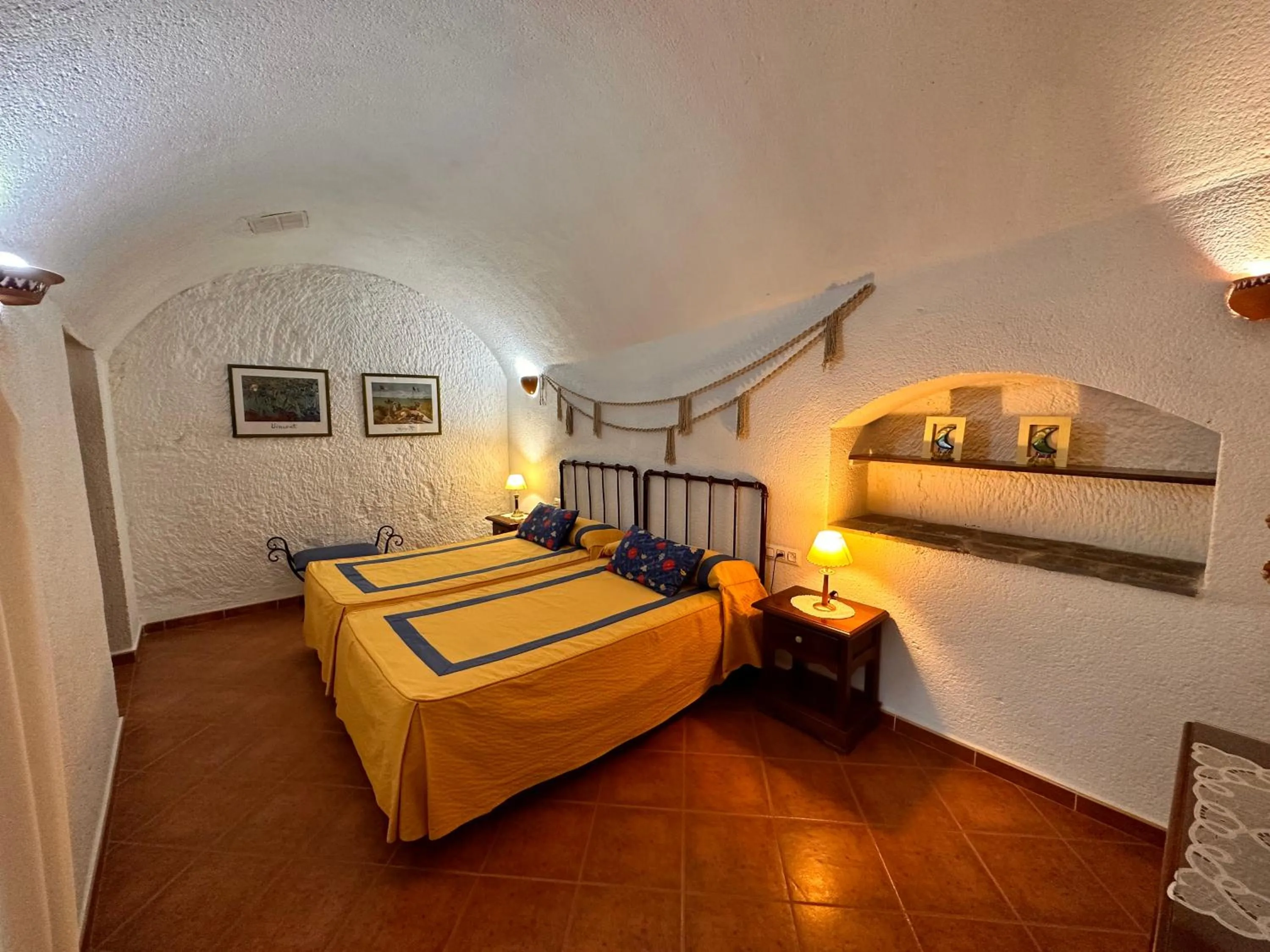Bedroom, Bed in Cuevas La Granja