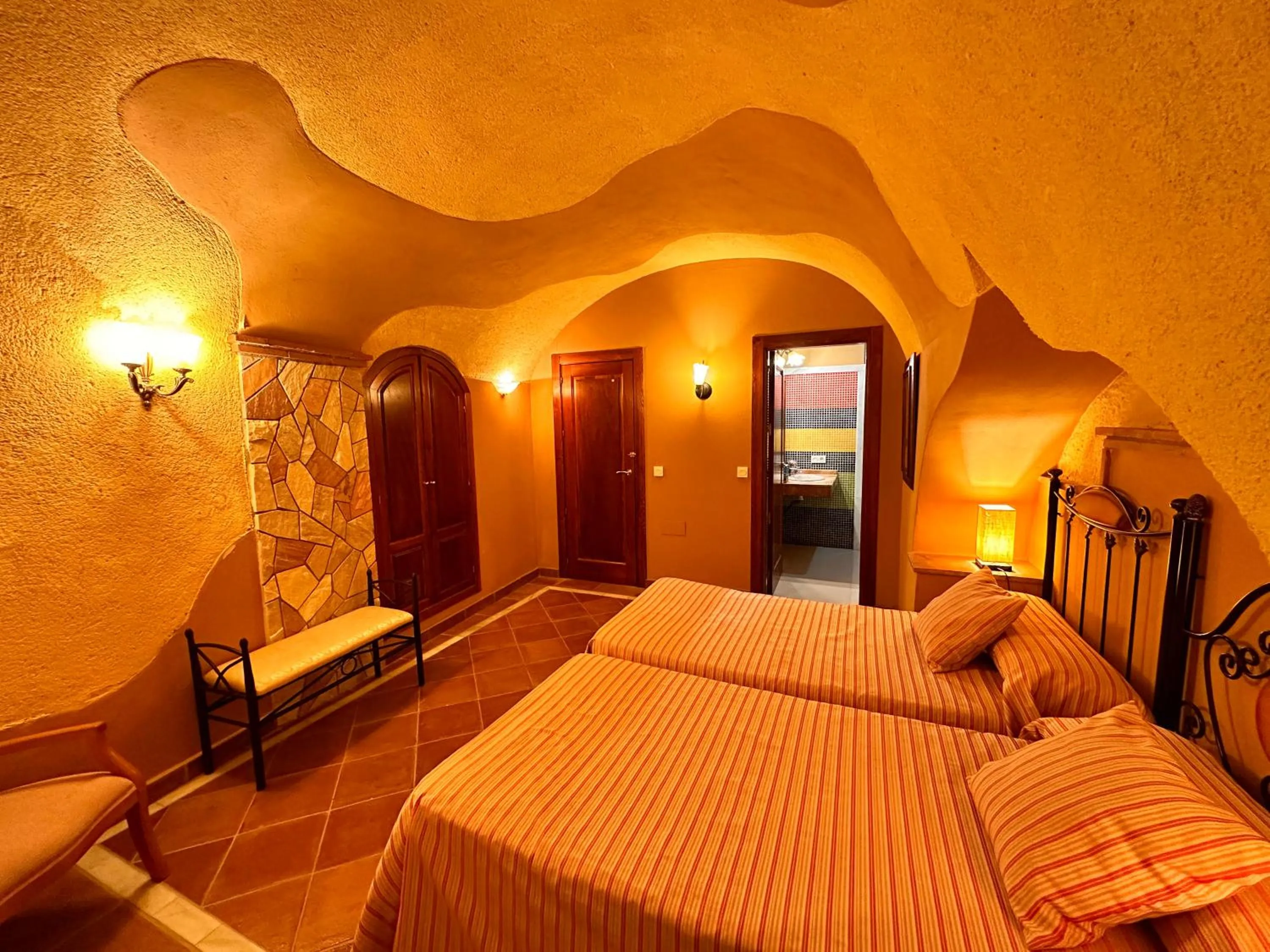 Bed in Cuevas La Granja