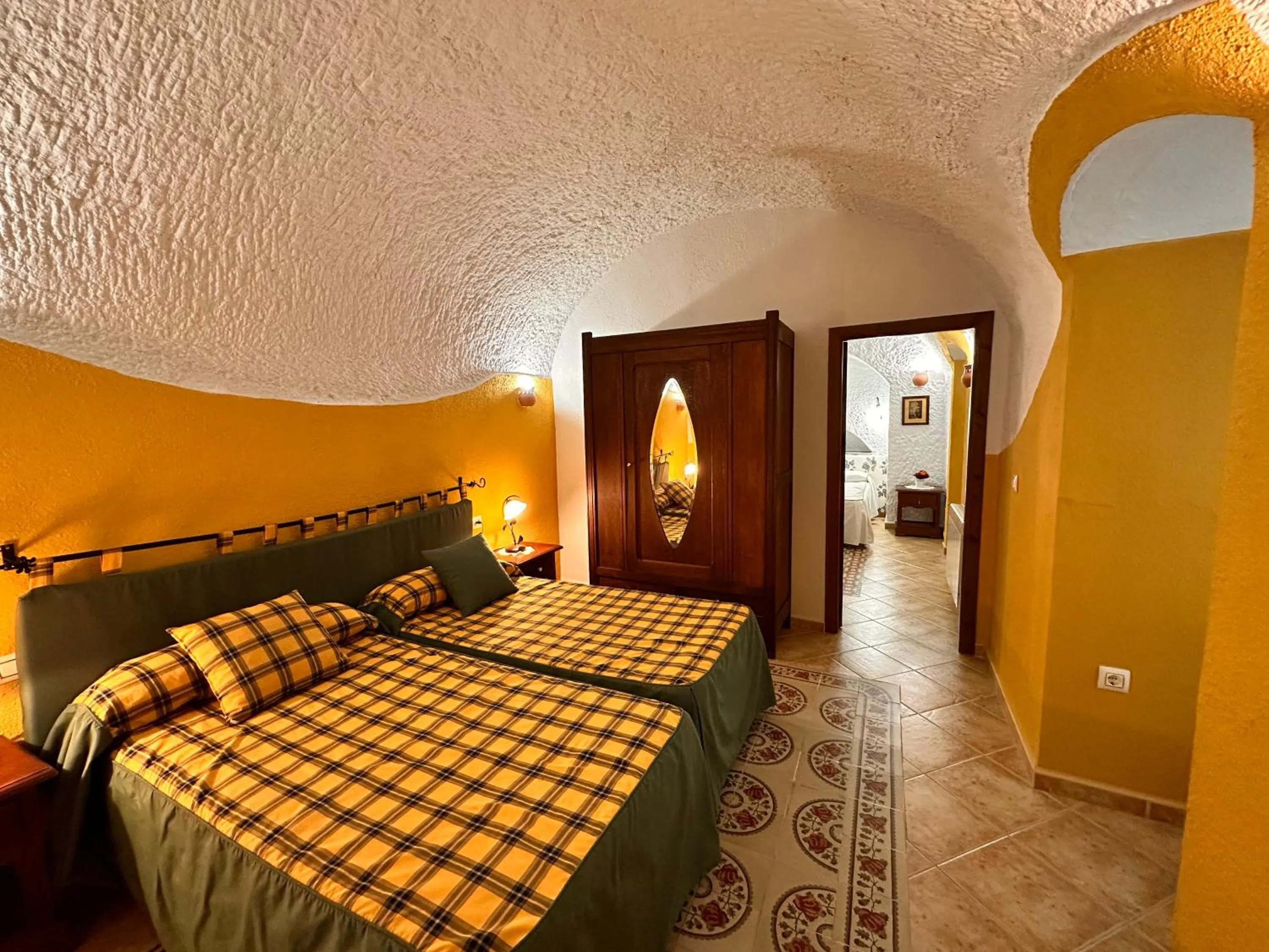 Bed in Cuevas La Granja