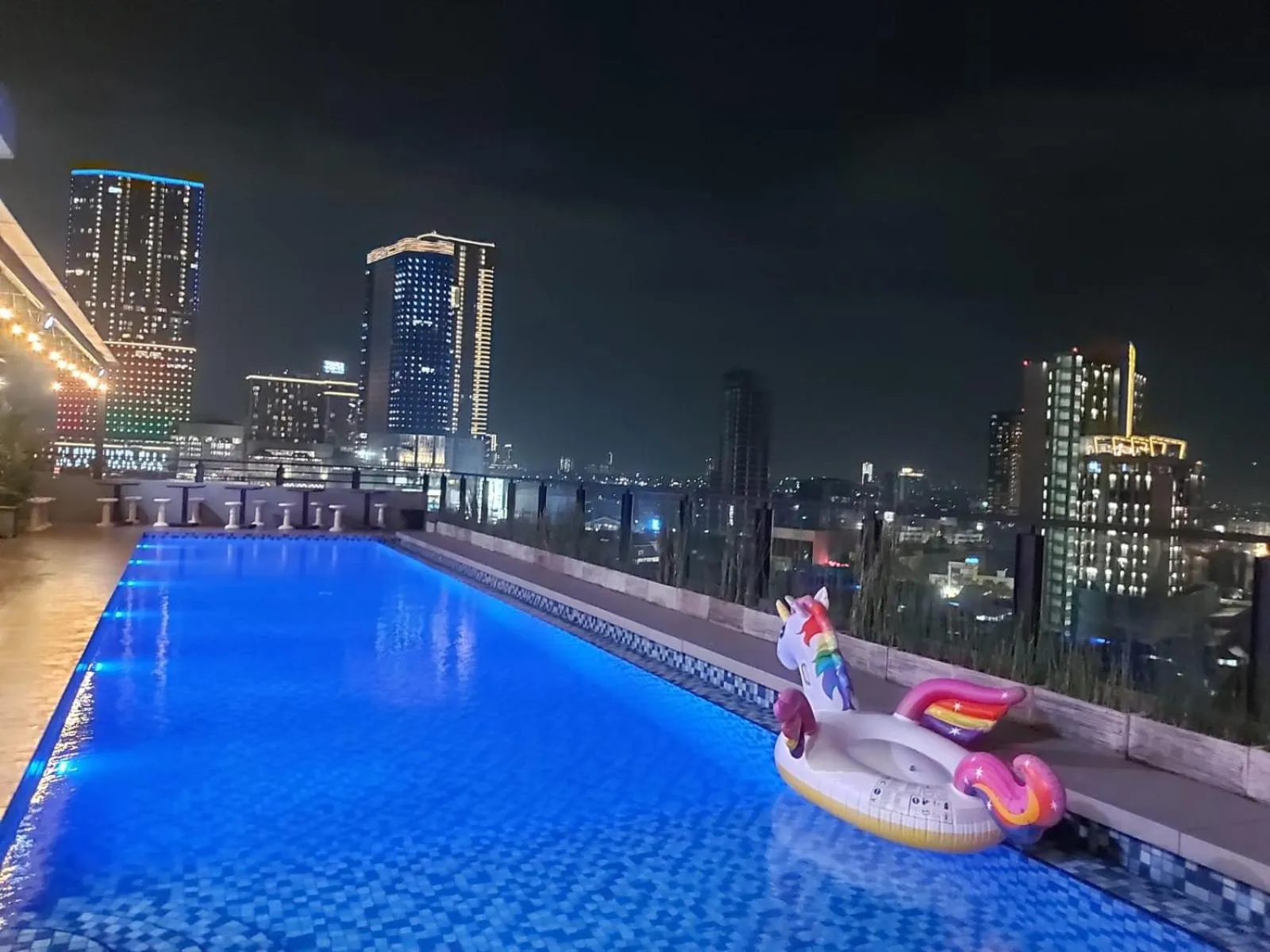 City view in Surabaya River View Hotel