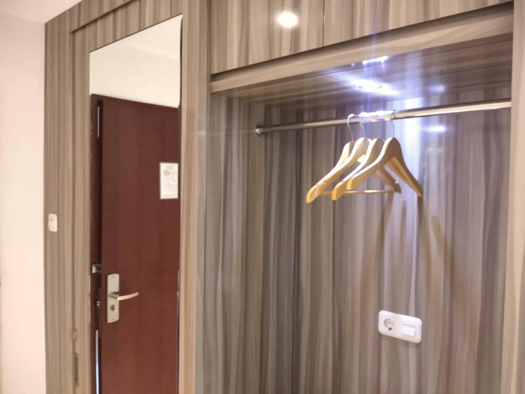 wardrobe in Surabaya River View Hotel