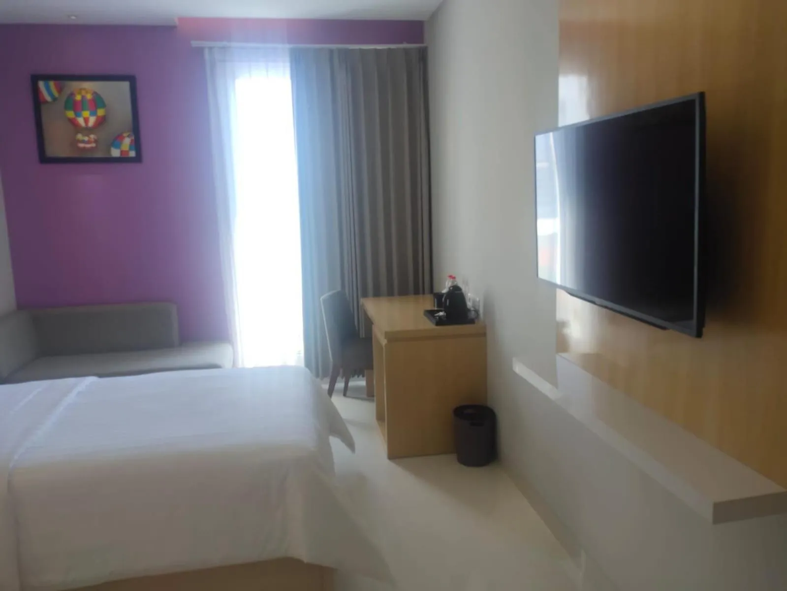 Bed in Surabaya River View Hotel