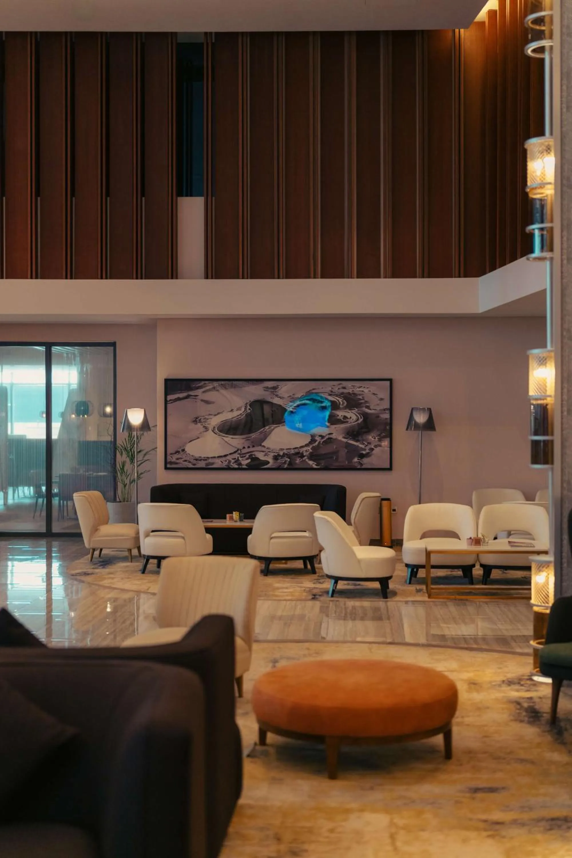 Lobby or reception in Radisson Blu Hotel Riyadh Convention and Exhibition Center