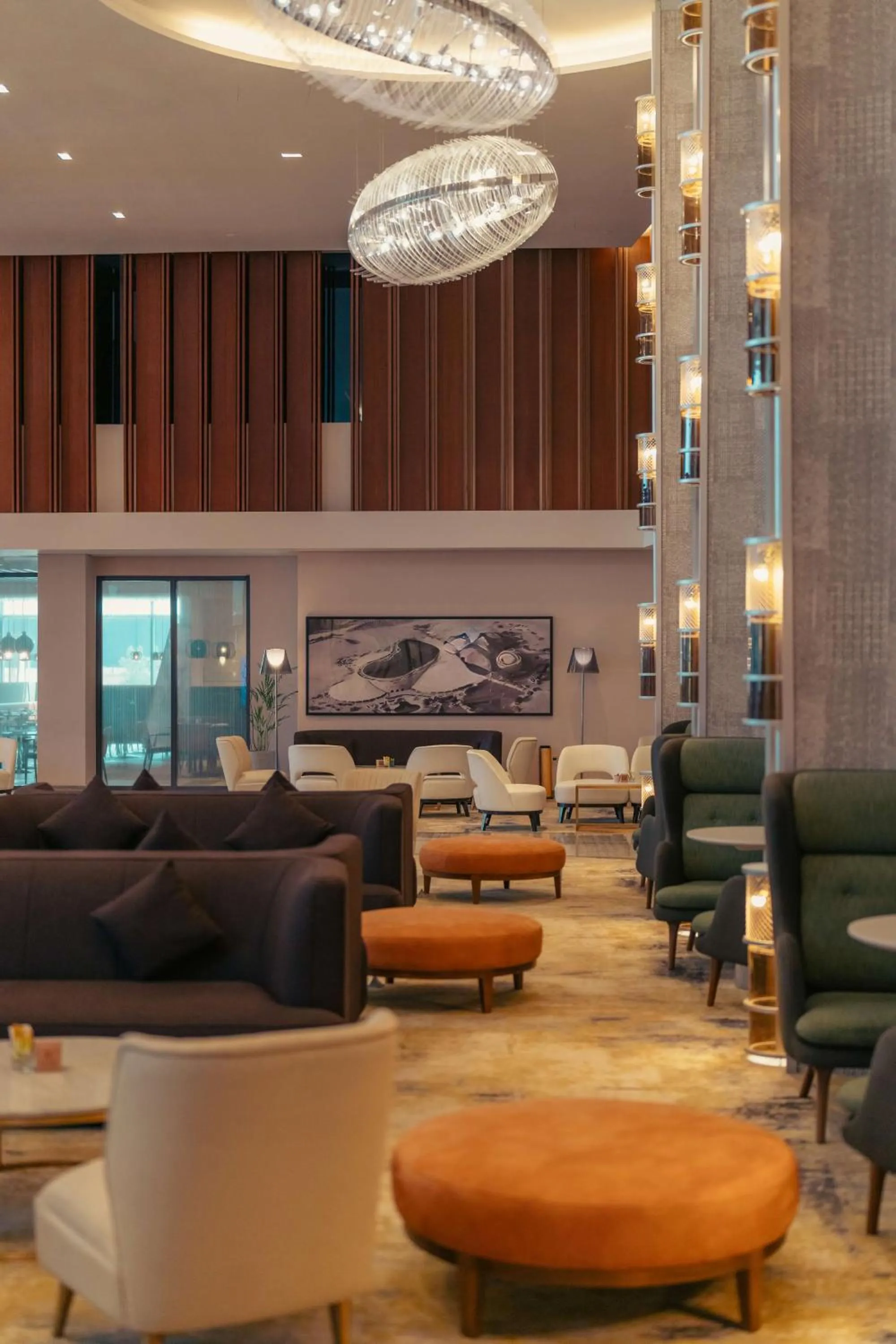 Lobby or reception in Radisson Blu Hotel Riyadh Convention and Exhibition Center