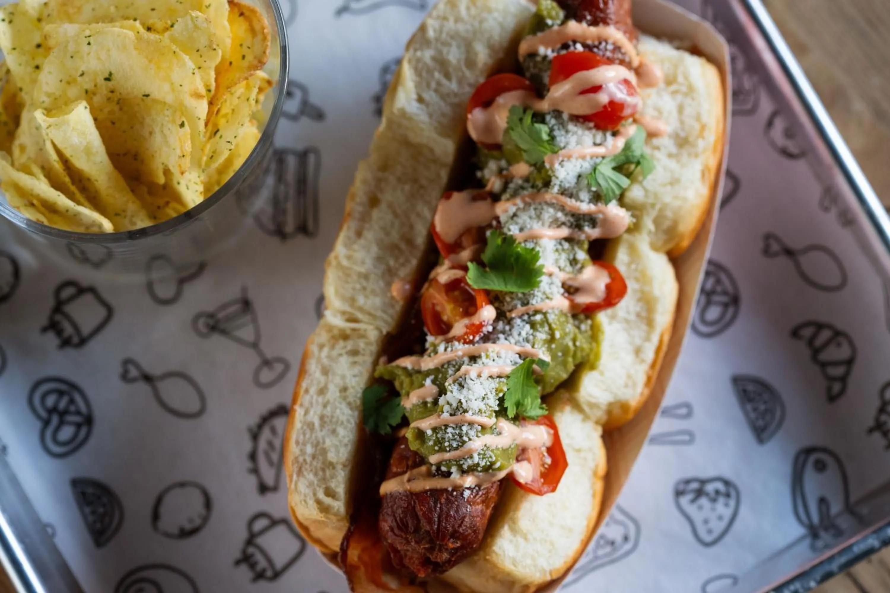 Lounge or bar in Moxy Houston Downtown