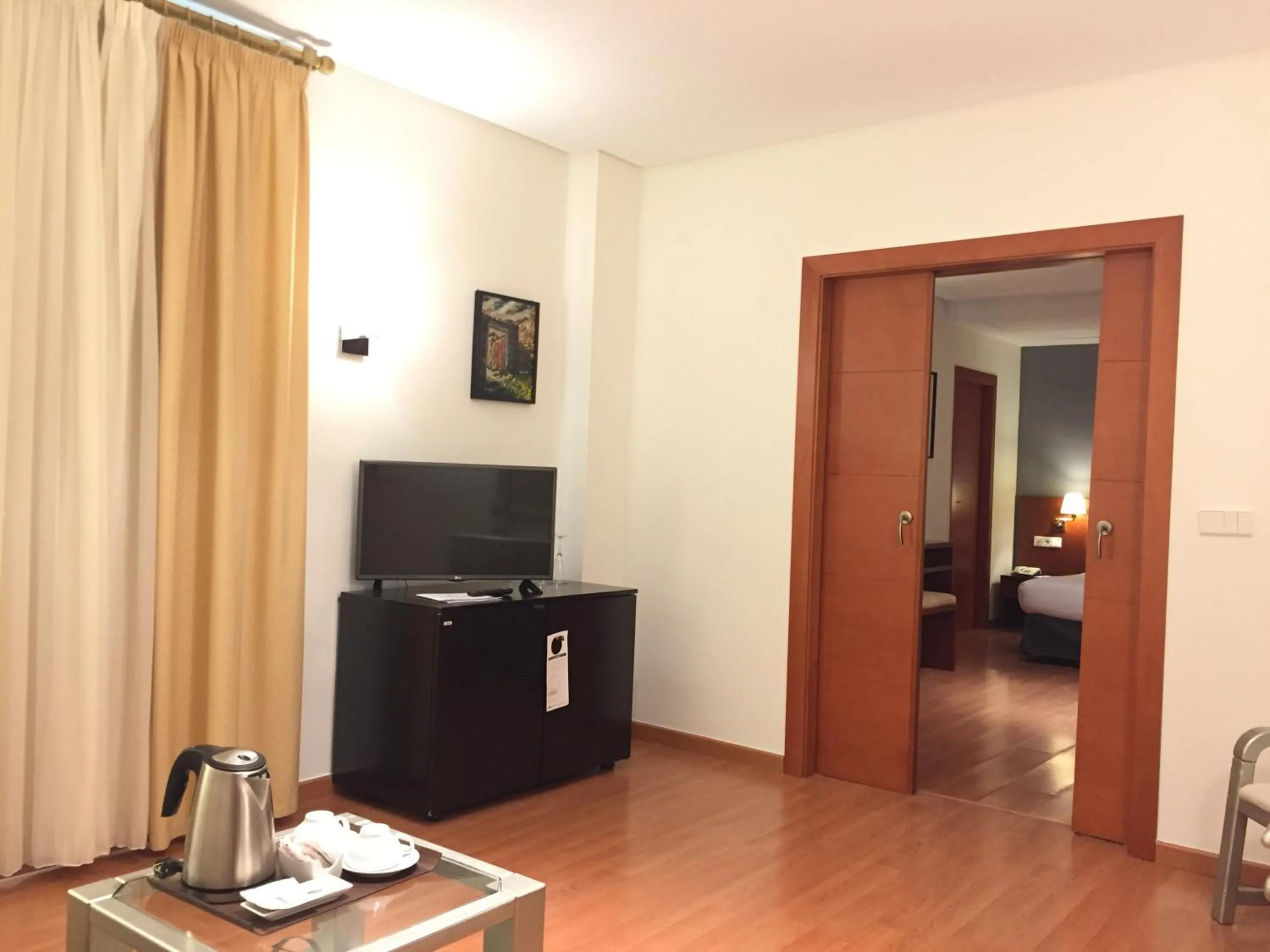 Living room, Bed in TRH Ciudad de Baeza