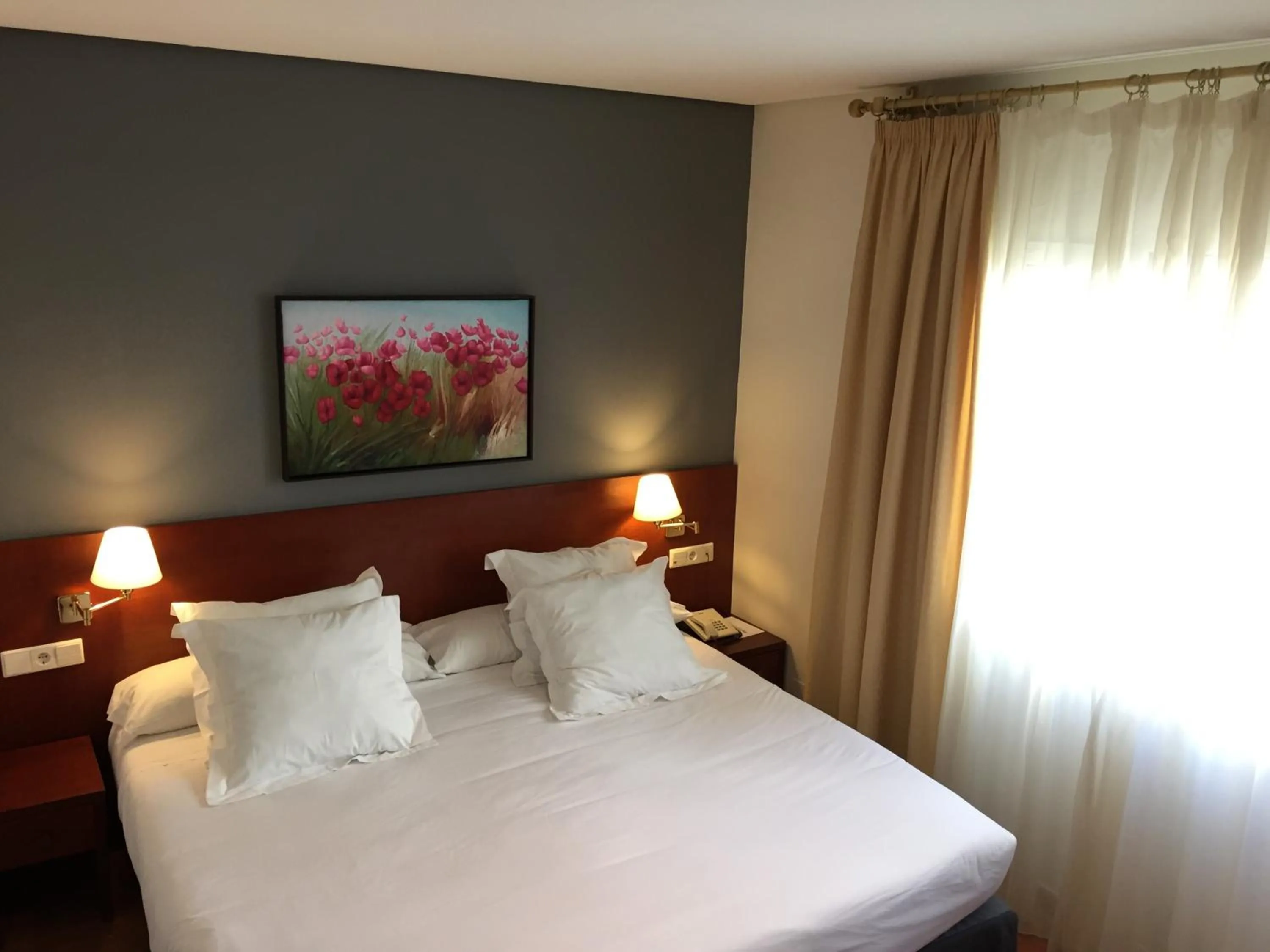 Decorative detail, Bed in TRH Ciudad de Baeza