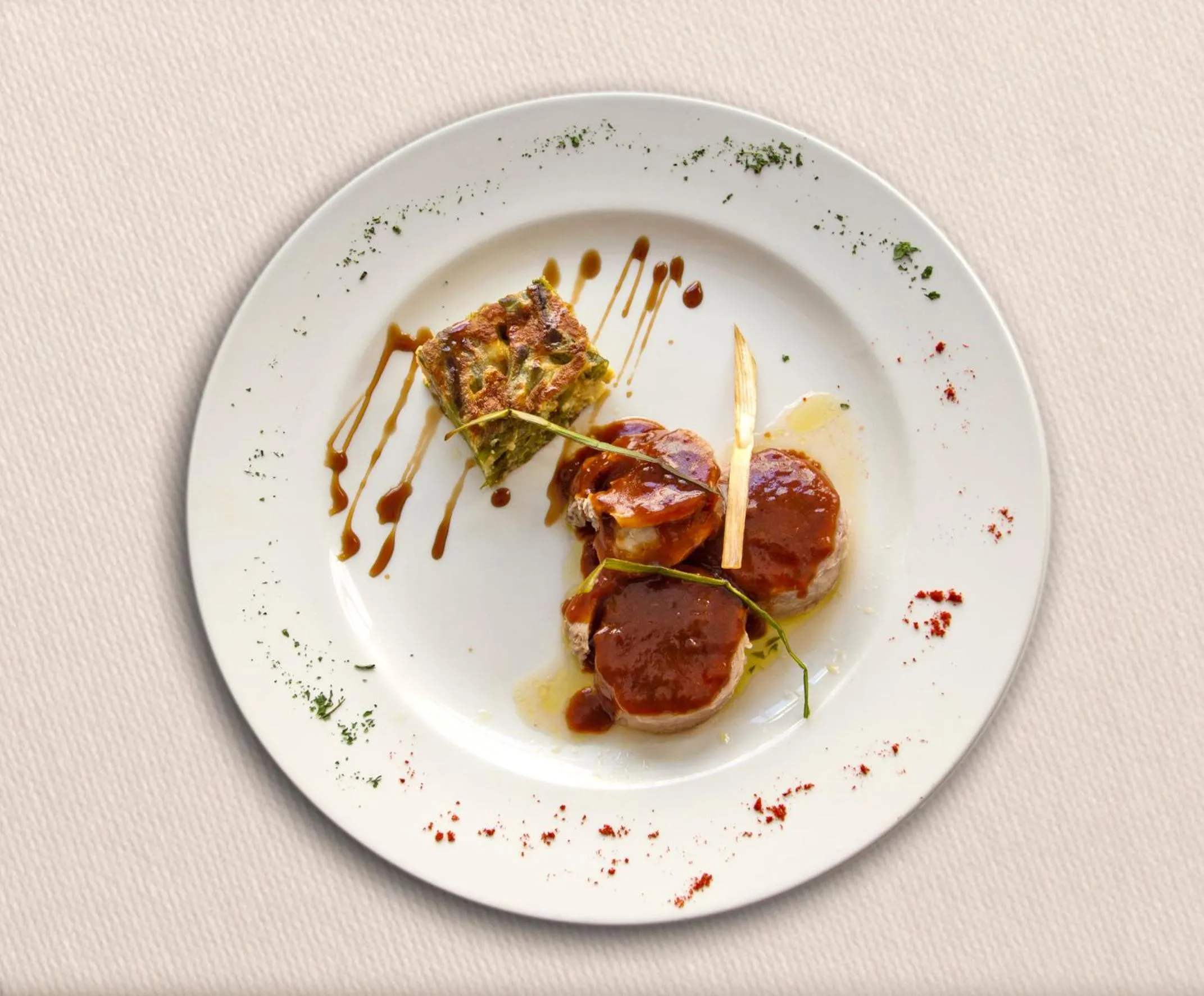 Food and drinks in TRH Ciudad de Baeza