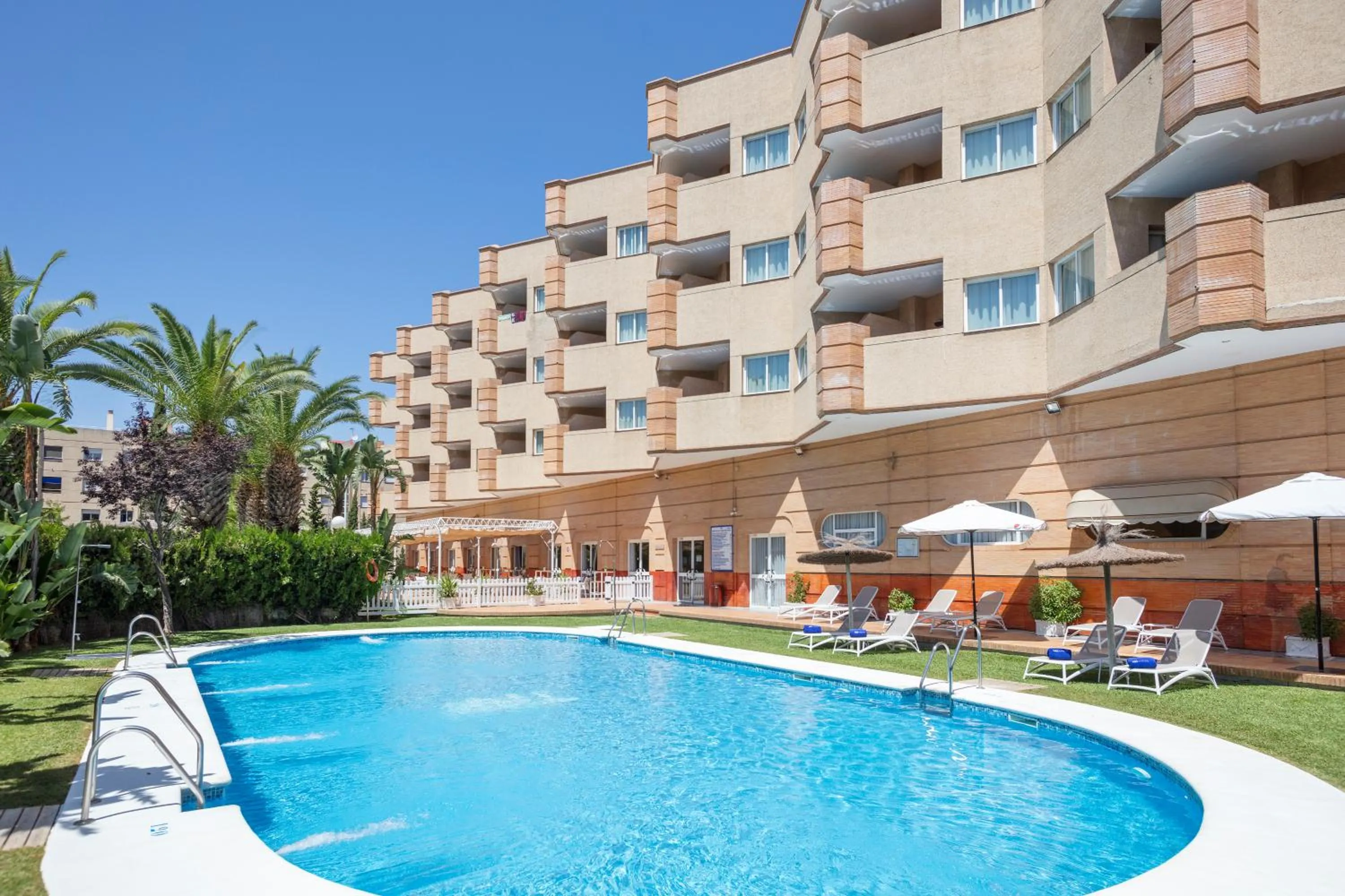 Patio in Hotel TRH La Motilla