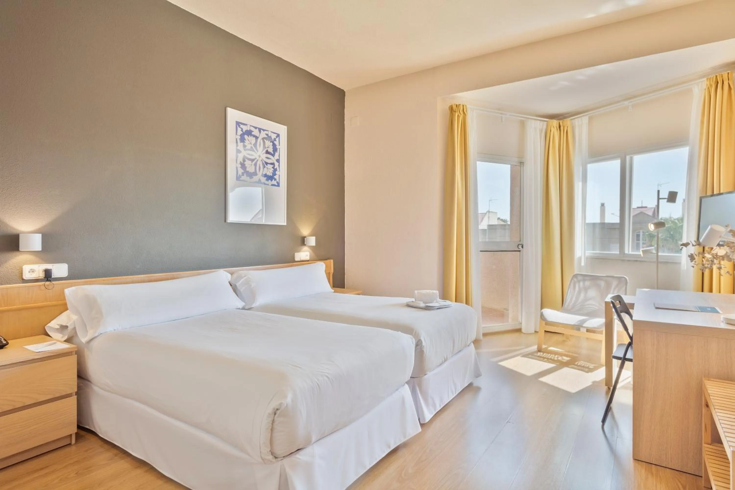 Bed in Hotel TRH La Motilla