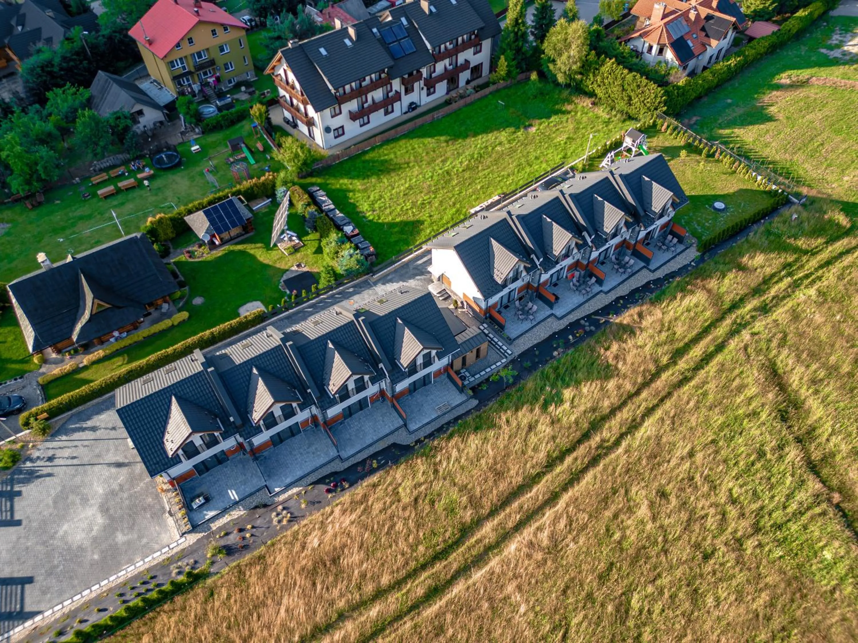 Nad Lipami - apartament z tarasem blisko stoku Sczyrk