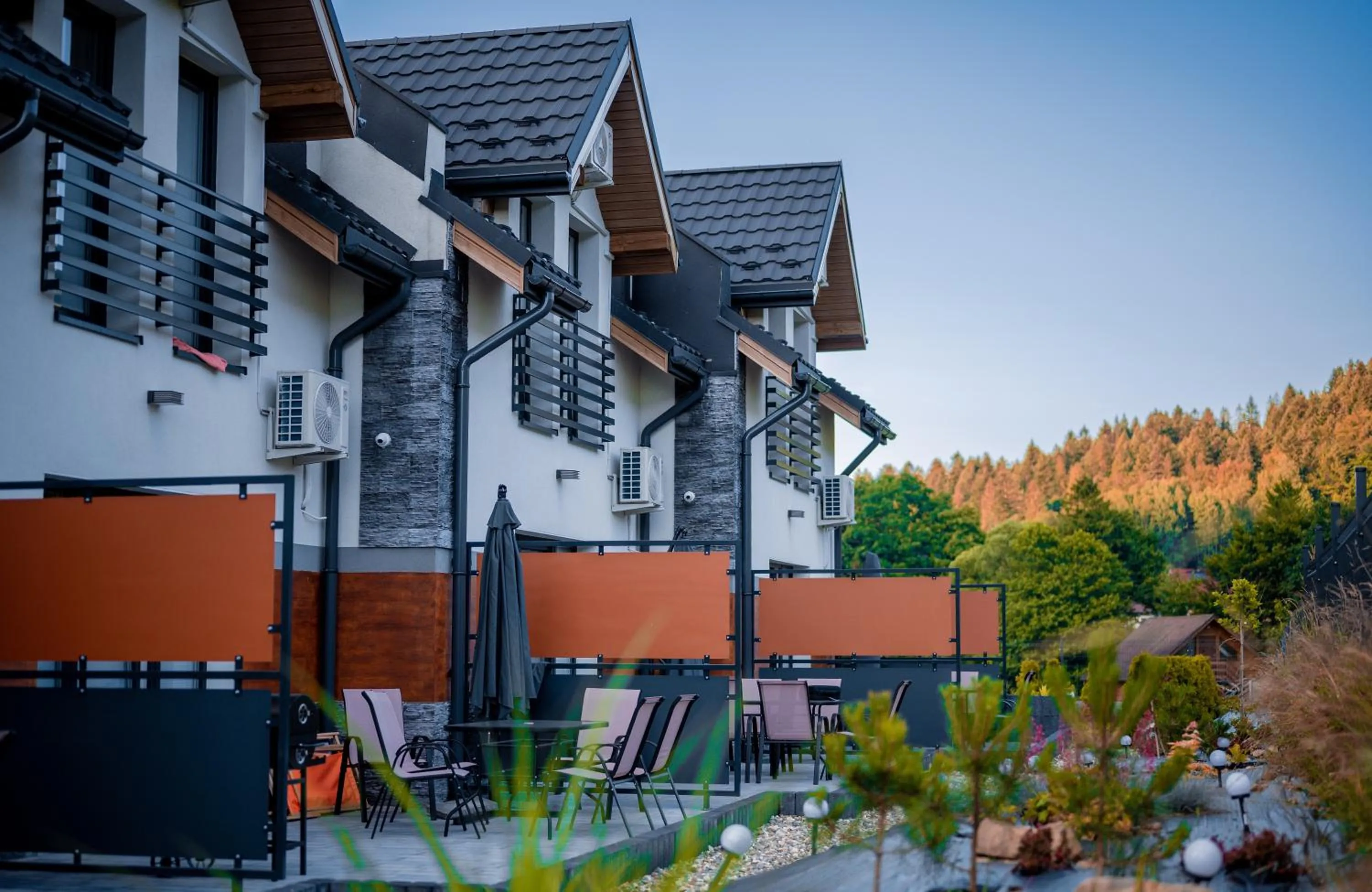Nad Lipami - apartament z tarasem blisko stoku Sczyrk