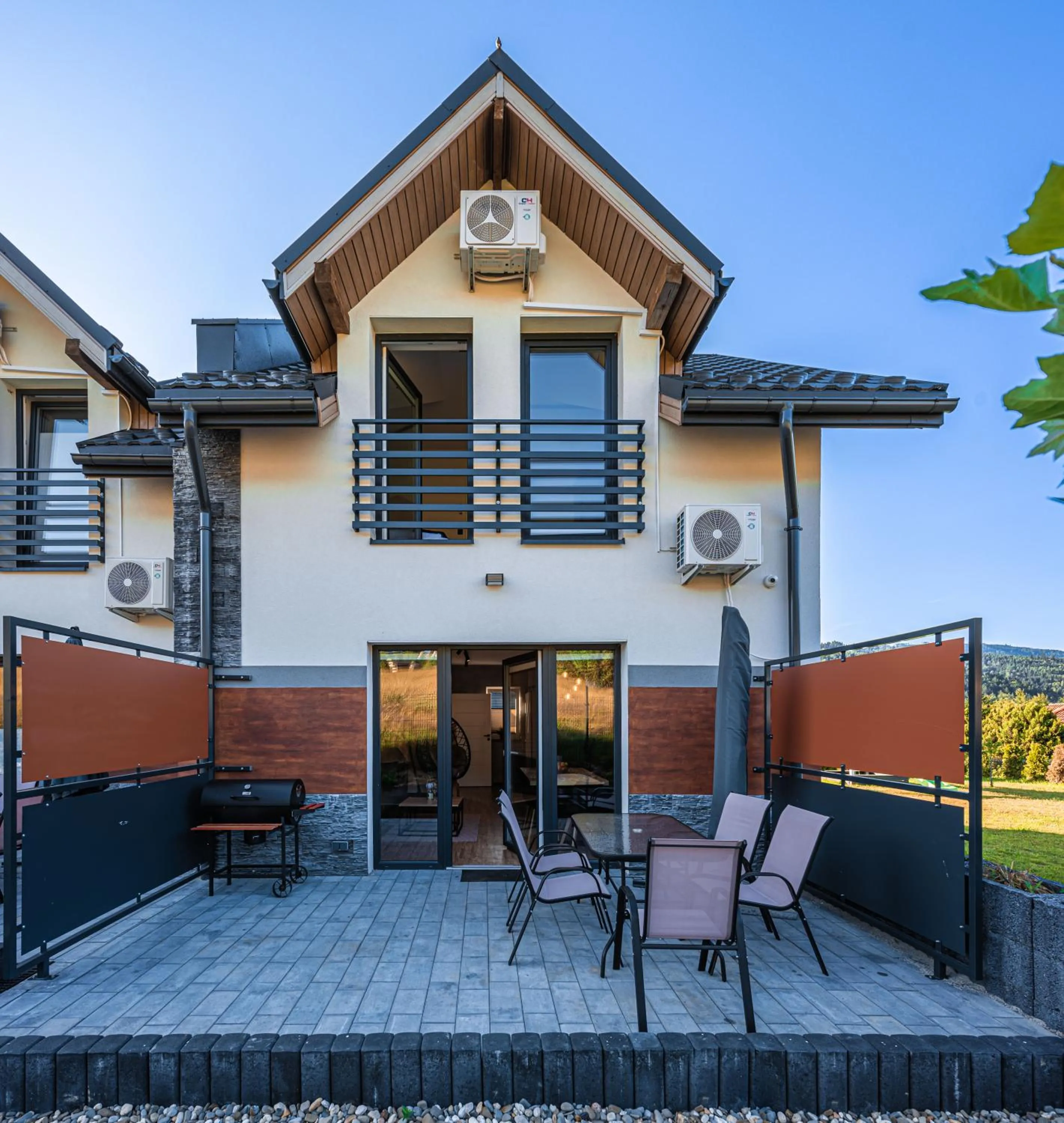Nad Lipami - apartament z tarasem blisko stoku Sczyrk